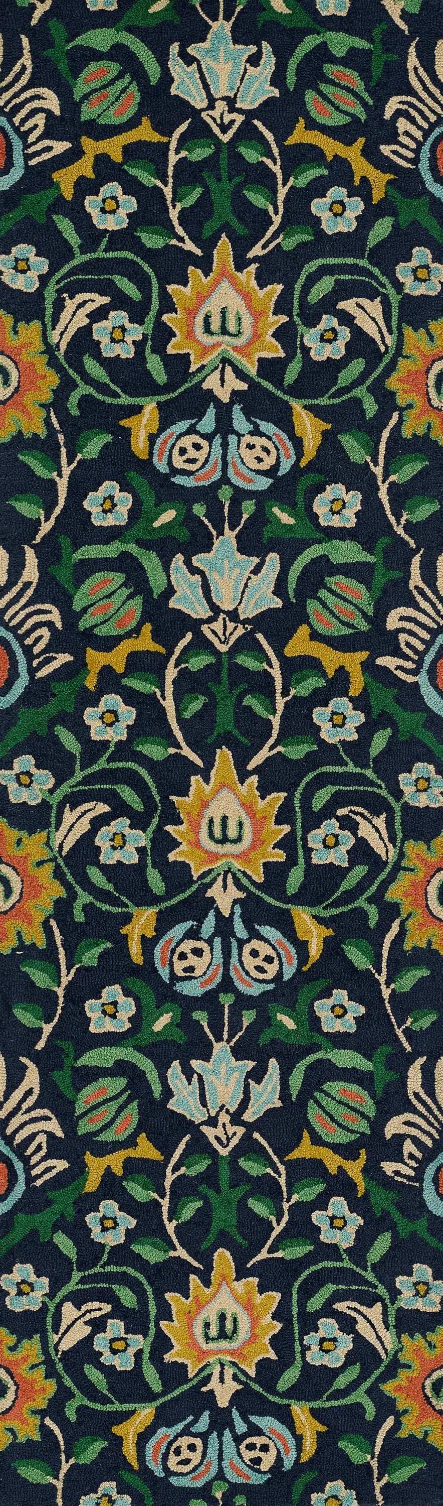 Newport NP-12 Navy Area Rug by Momeni