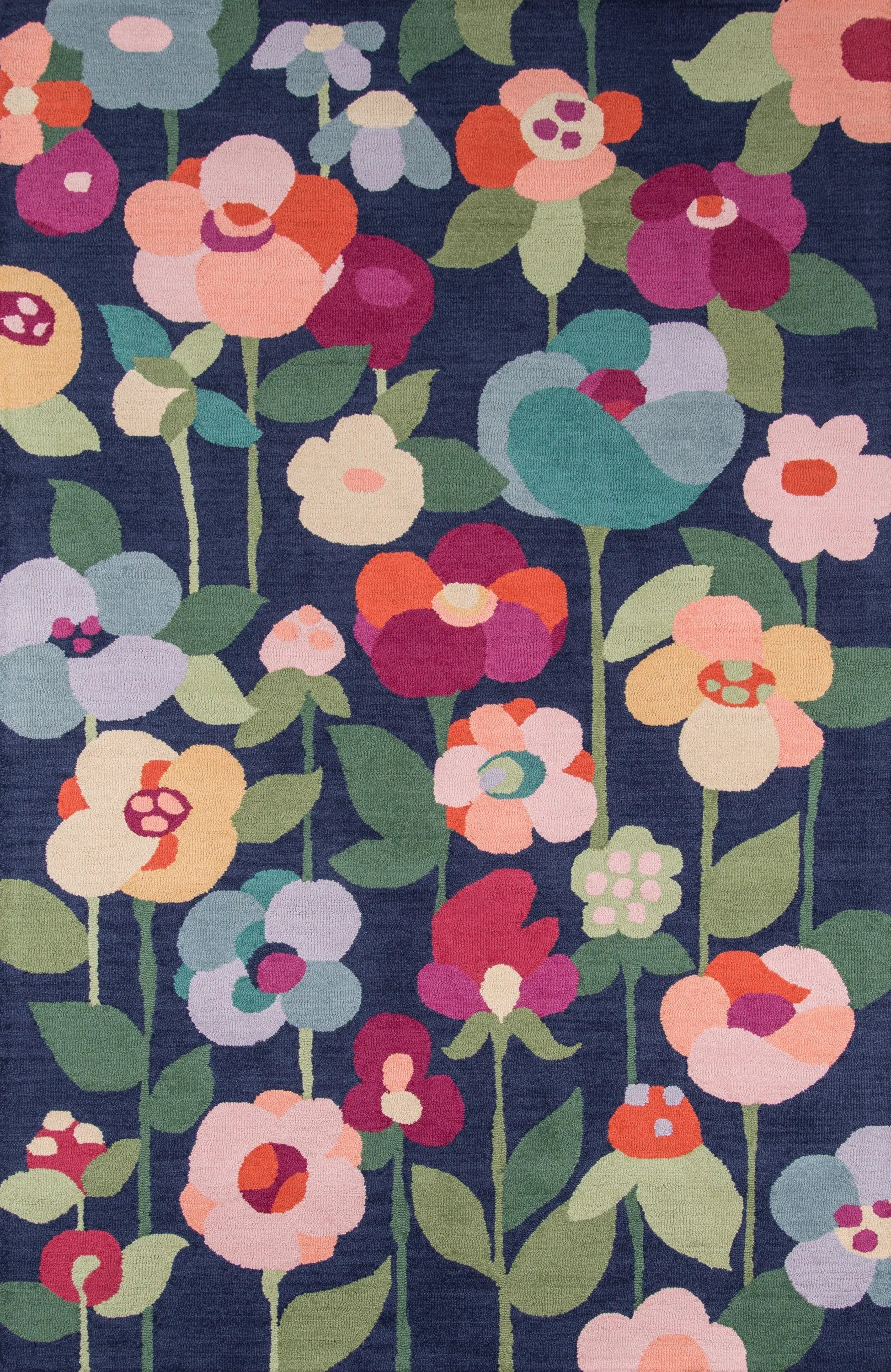 Newport NP-14 Navy Area Rug by Momeni