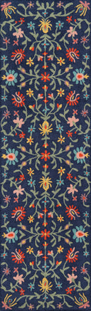 Momeni Newport NP-20 Navy Hand Tufted Area Rug
