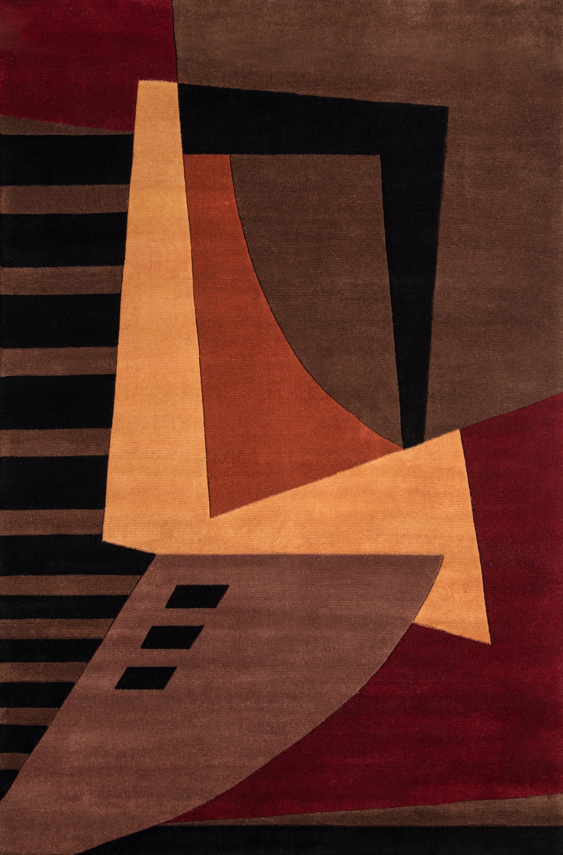 New Wave NW-22 Pomegranate Area Rug by Momeni