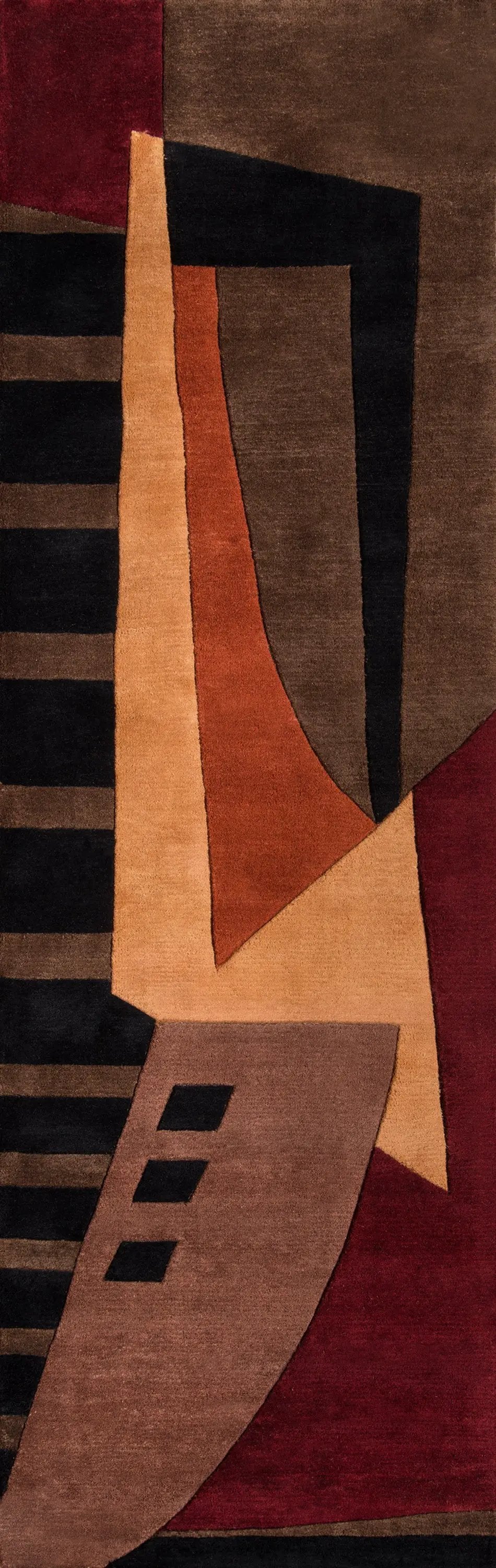New Wave NW-22 Pomegranate Area Rug by Momeni