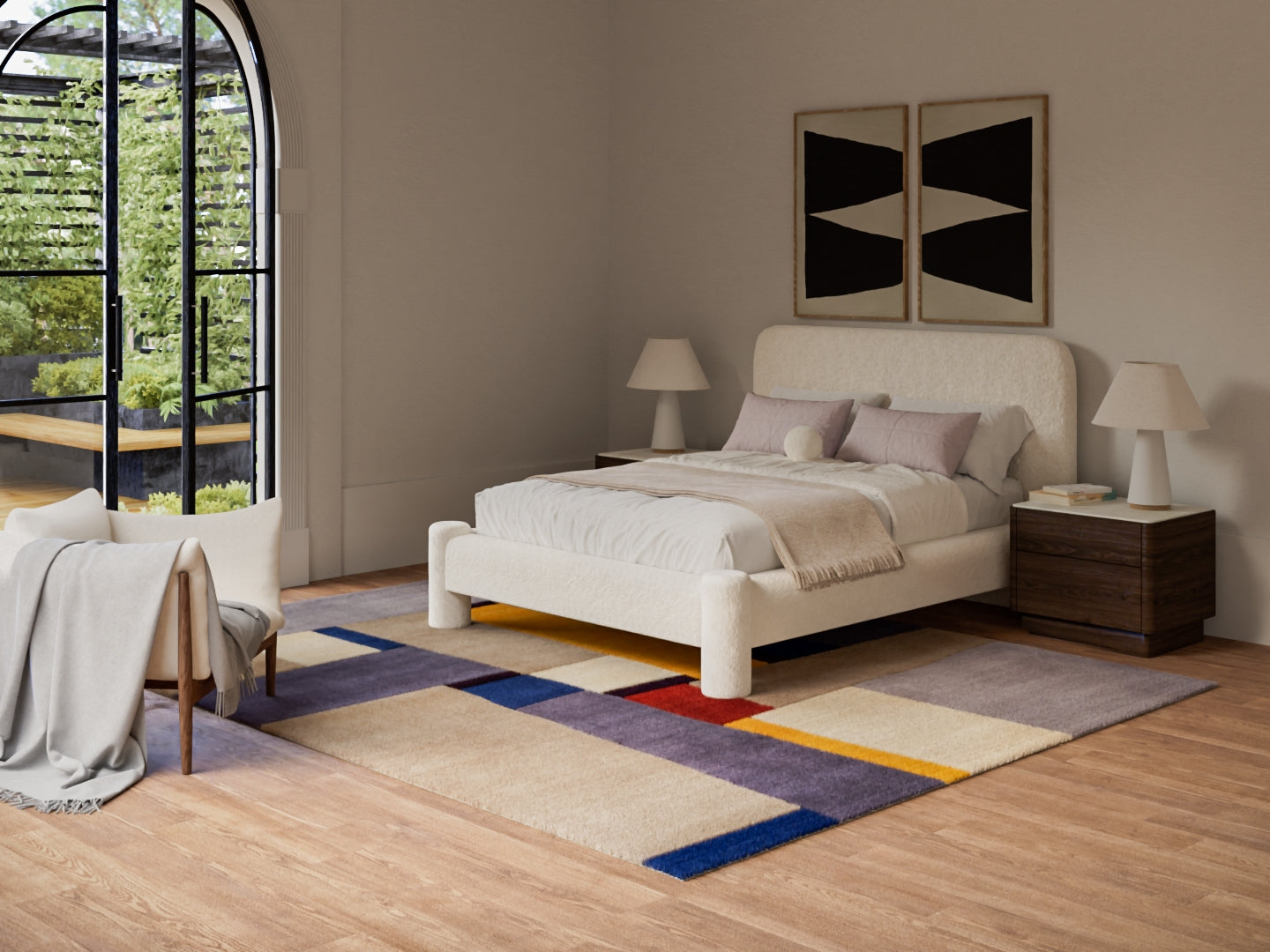 Momeni New Wave NW-23 Gray Hand Tufted Area Rug