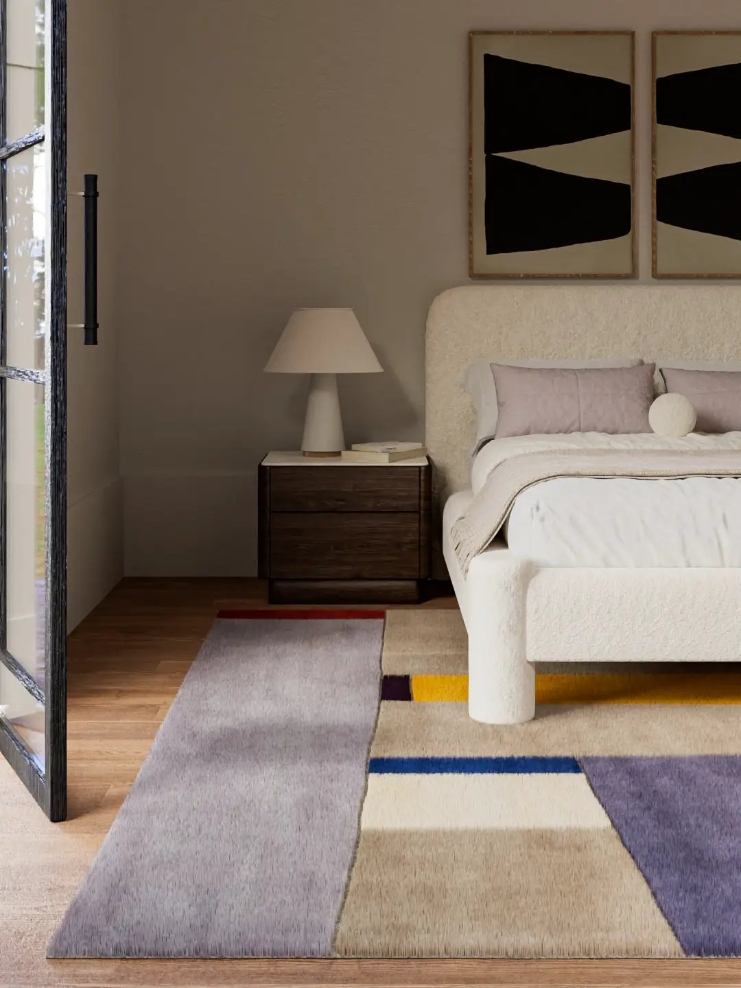 New Wave NW-23 Gray Area Rug by Momeni