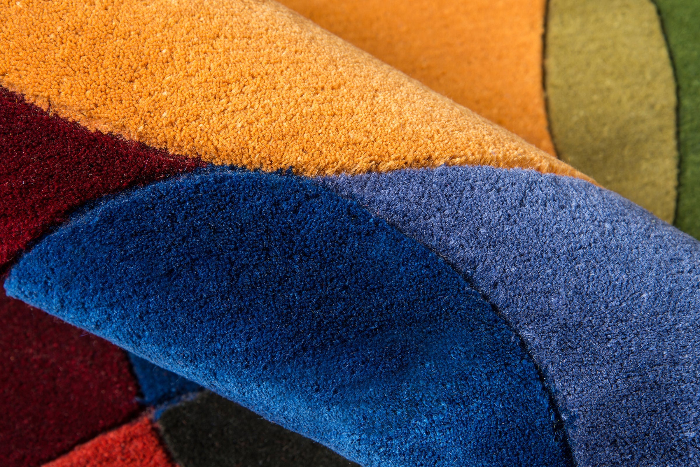 Momeni New Wave NW-37 Multi-Color Hand Tufted Area Rug