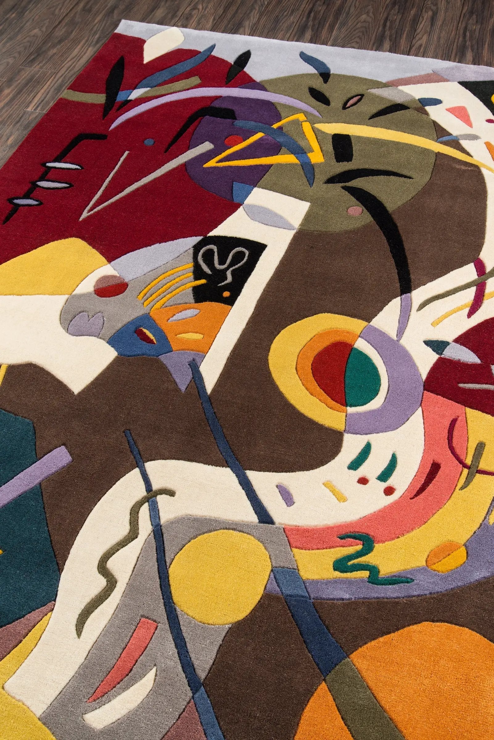 New Wave NW-61 Multicolor Area Rug by Momeni