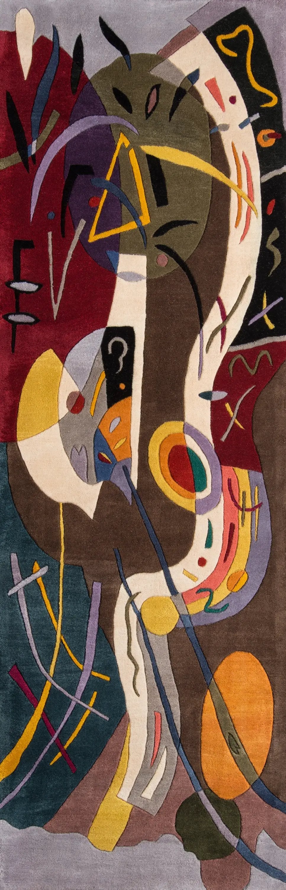 New Wave NW-61 Multicolor Area Rug by Momeni