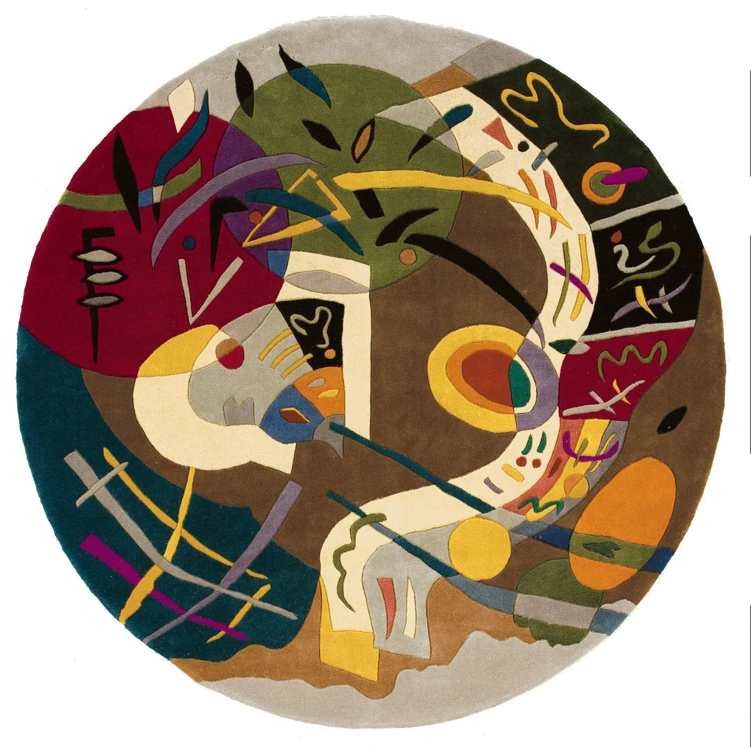 New Wave NW-61 Multicolor Area Rug by Momeni