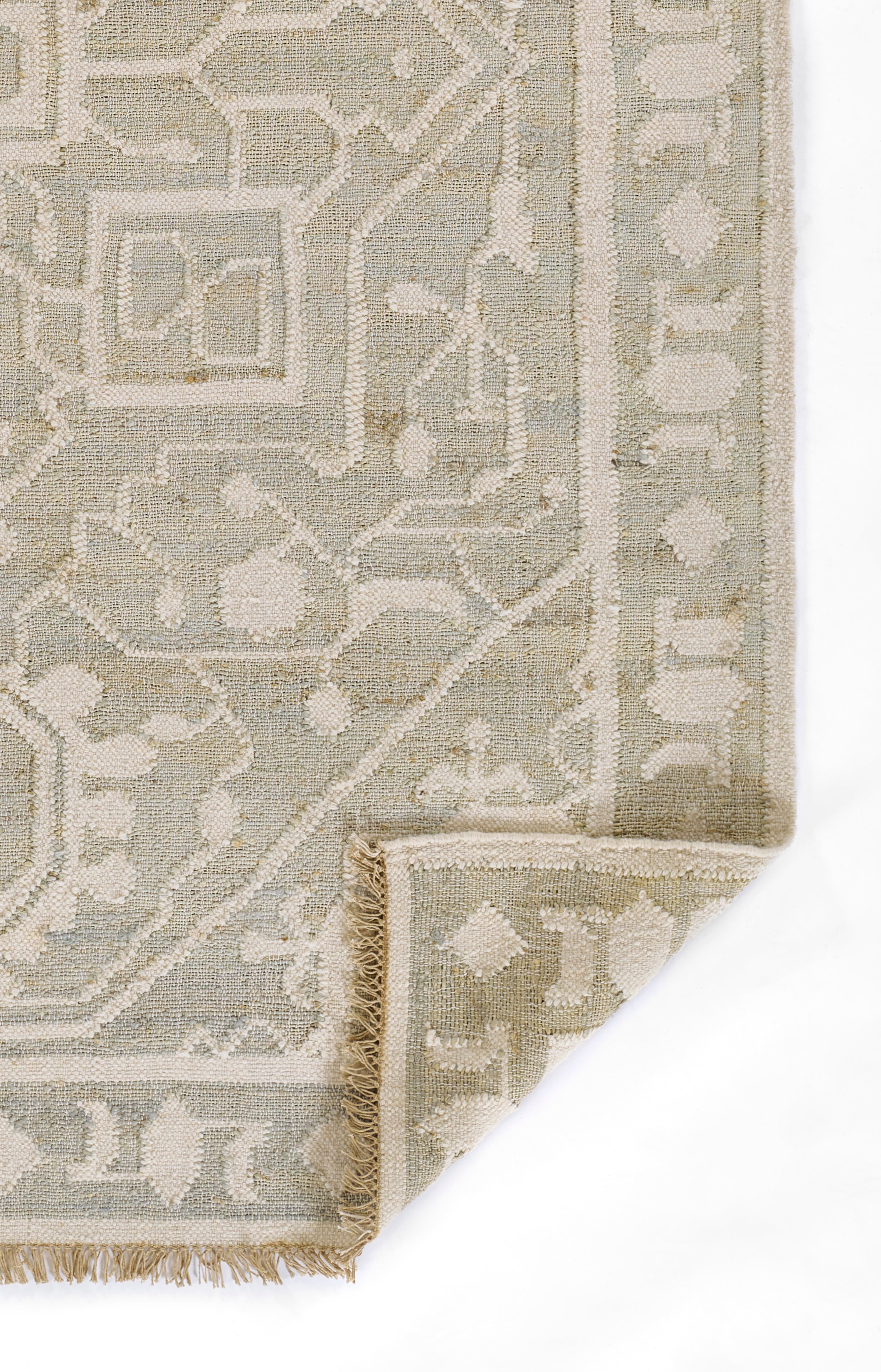 Momeni Nirvana NIR-1 Blue Hand Woven Area Rug
