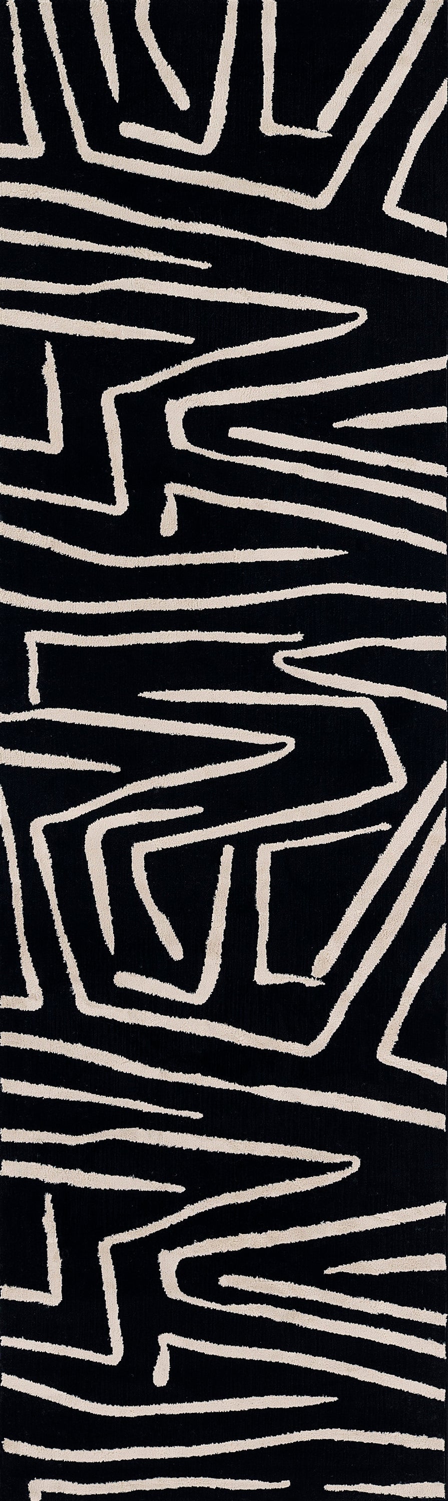 Momeni Noho NO-04 Black Area Rug