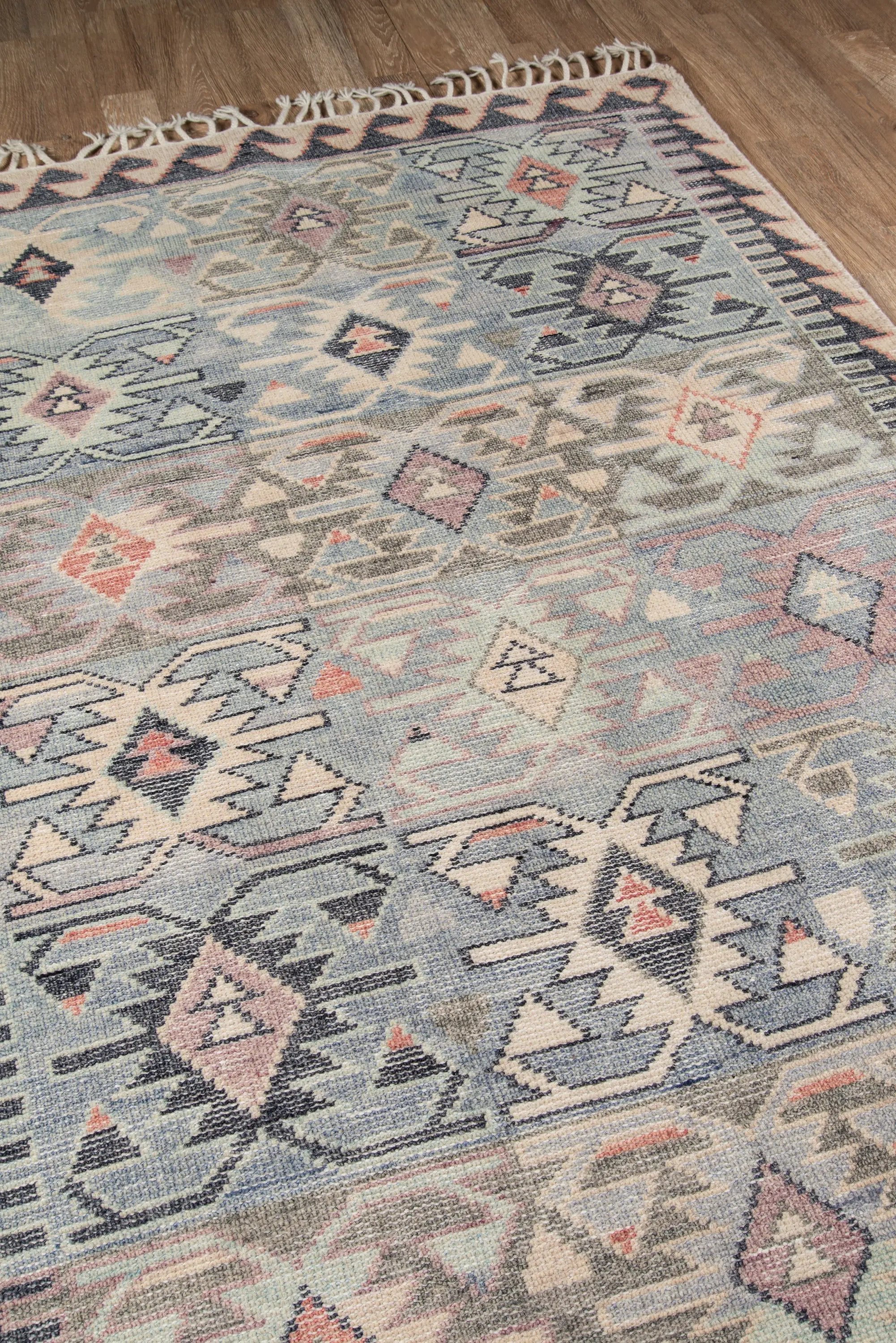 Nomad NOM-1 Blue Area Rug by Momeni