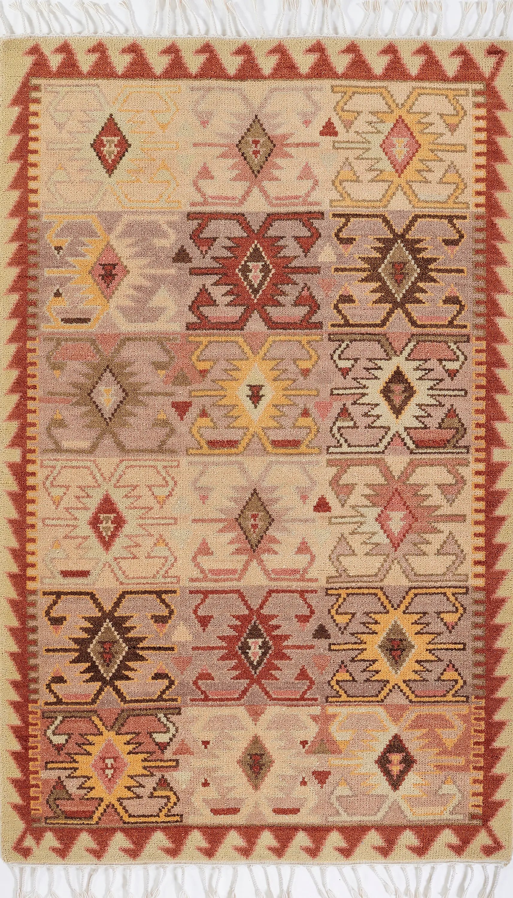 Nomad NOM-1 Rust Area Rug by Momeni