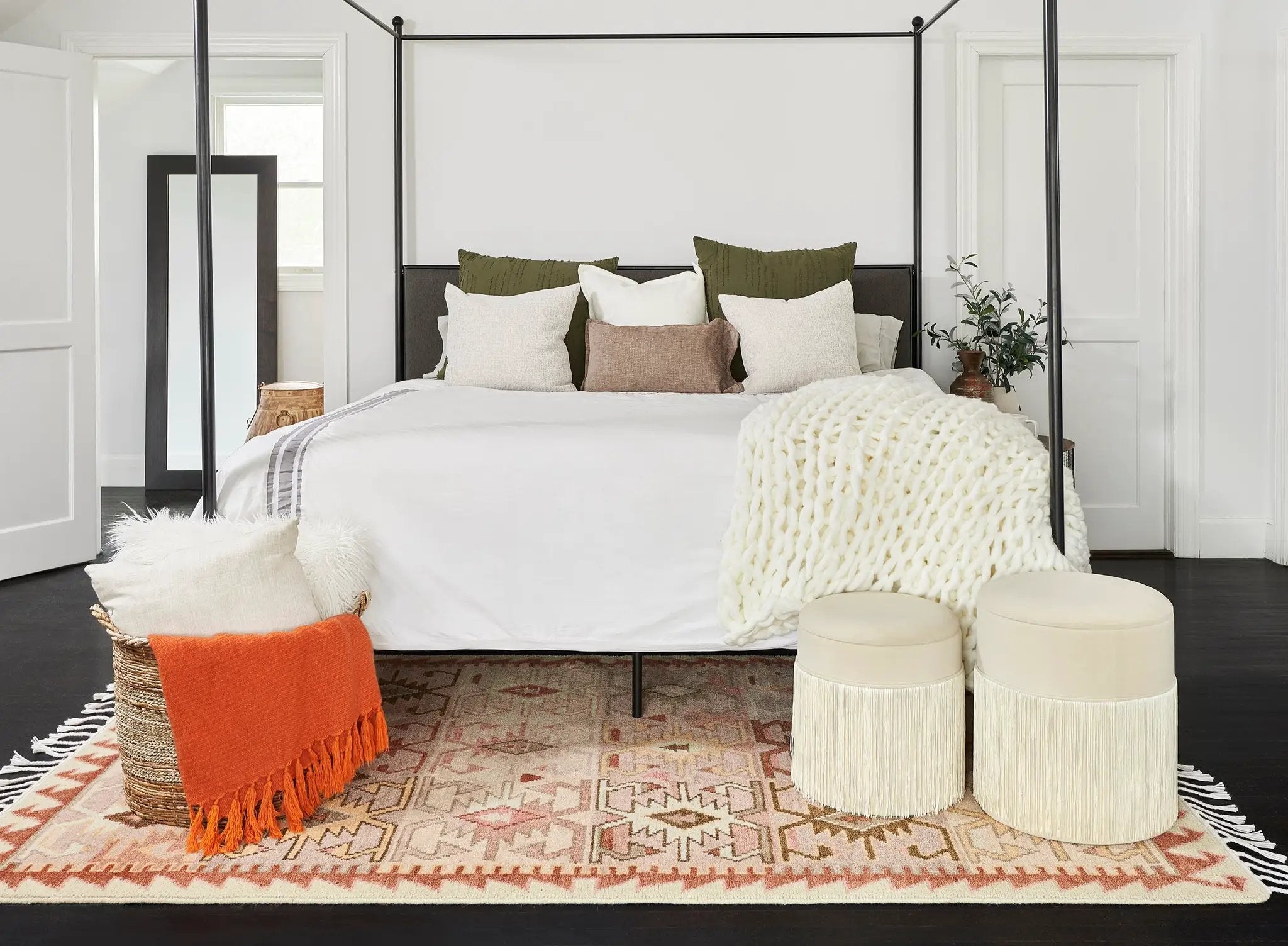 Nomad NOM-1 Rust Area Rug by Momeni