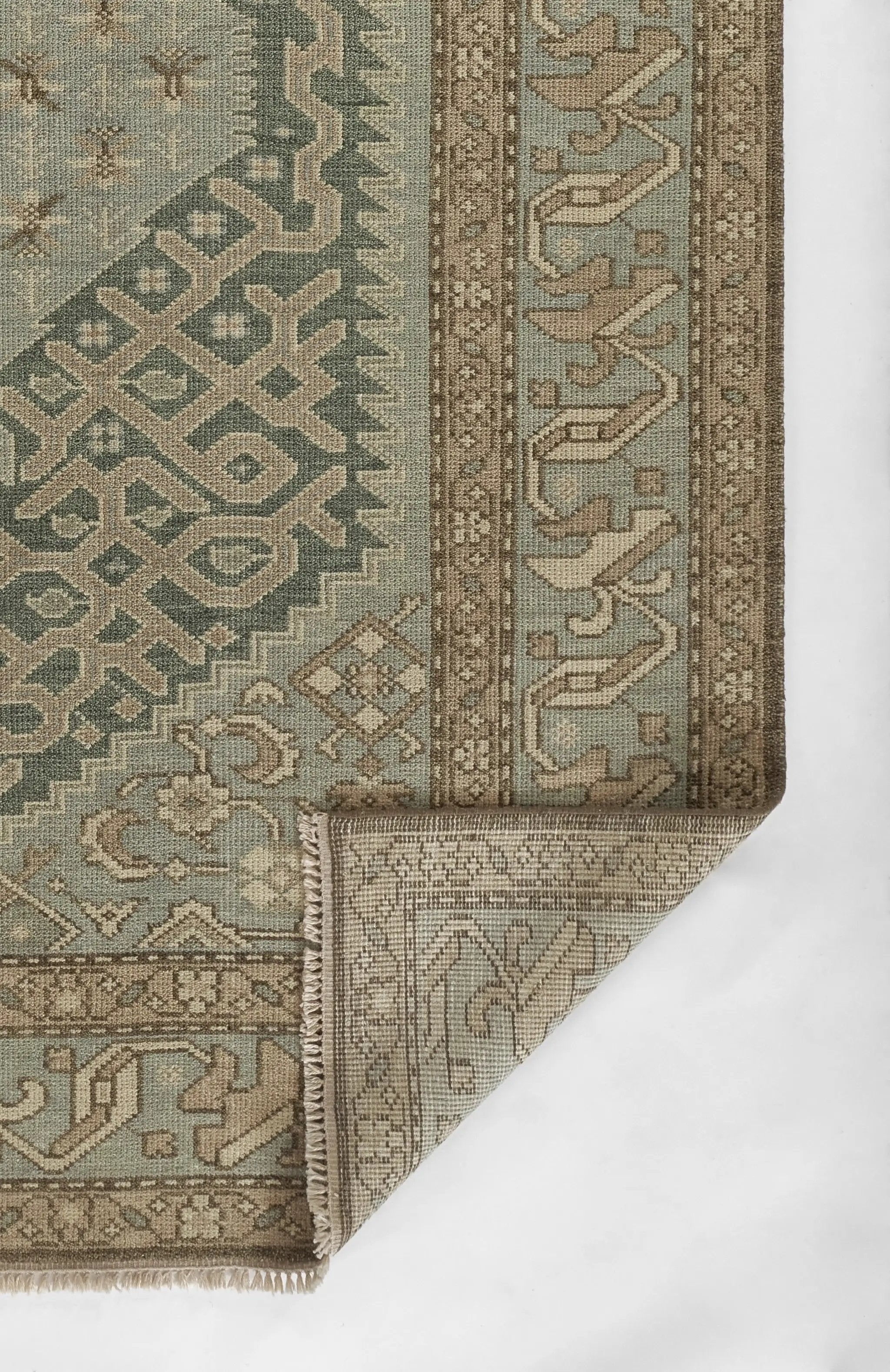 Nomad NOM-8 Light-Blue Area Rug by Momeni