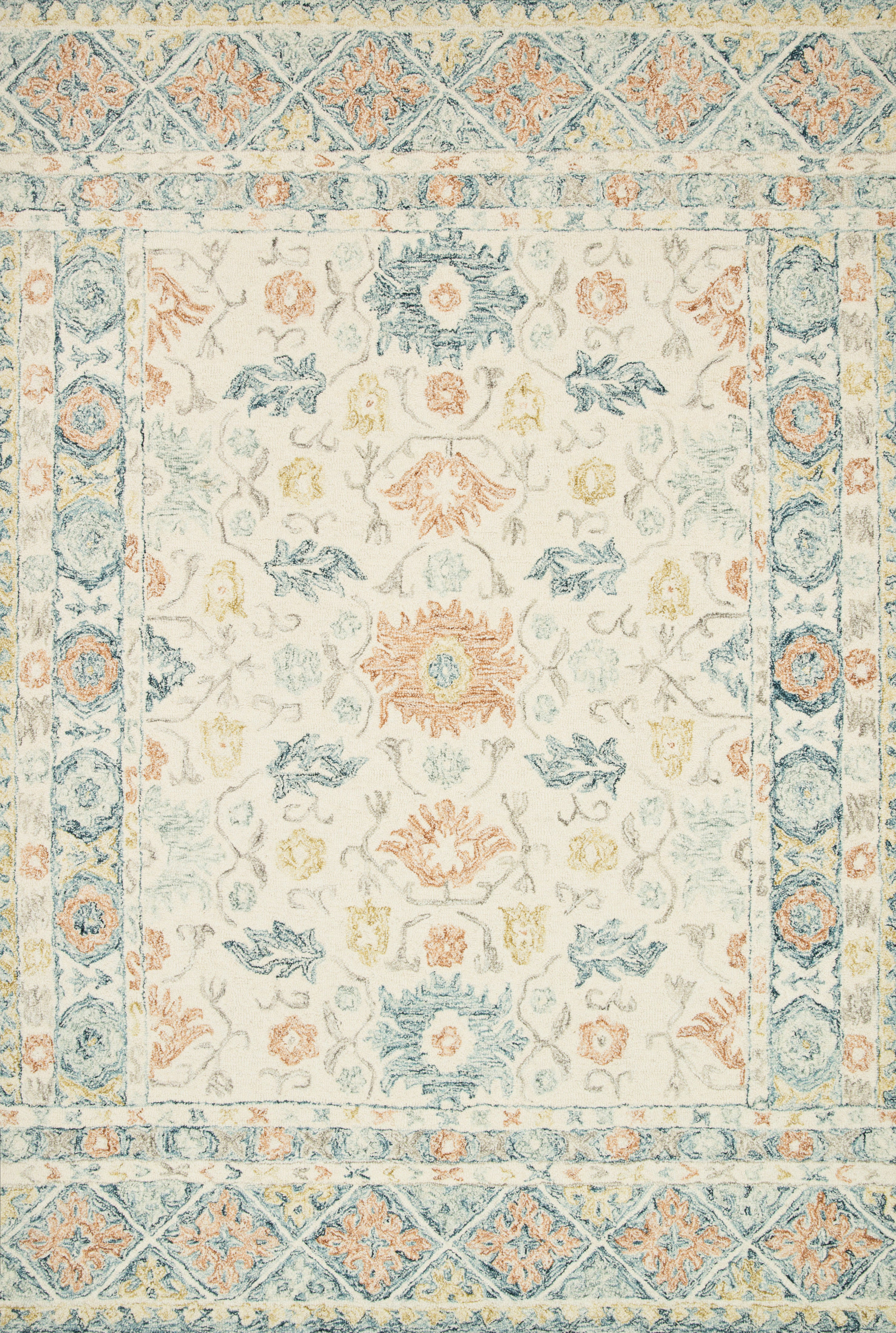 Loloi Norabel NOR-01 Ivory / Multi Area Rug