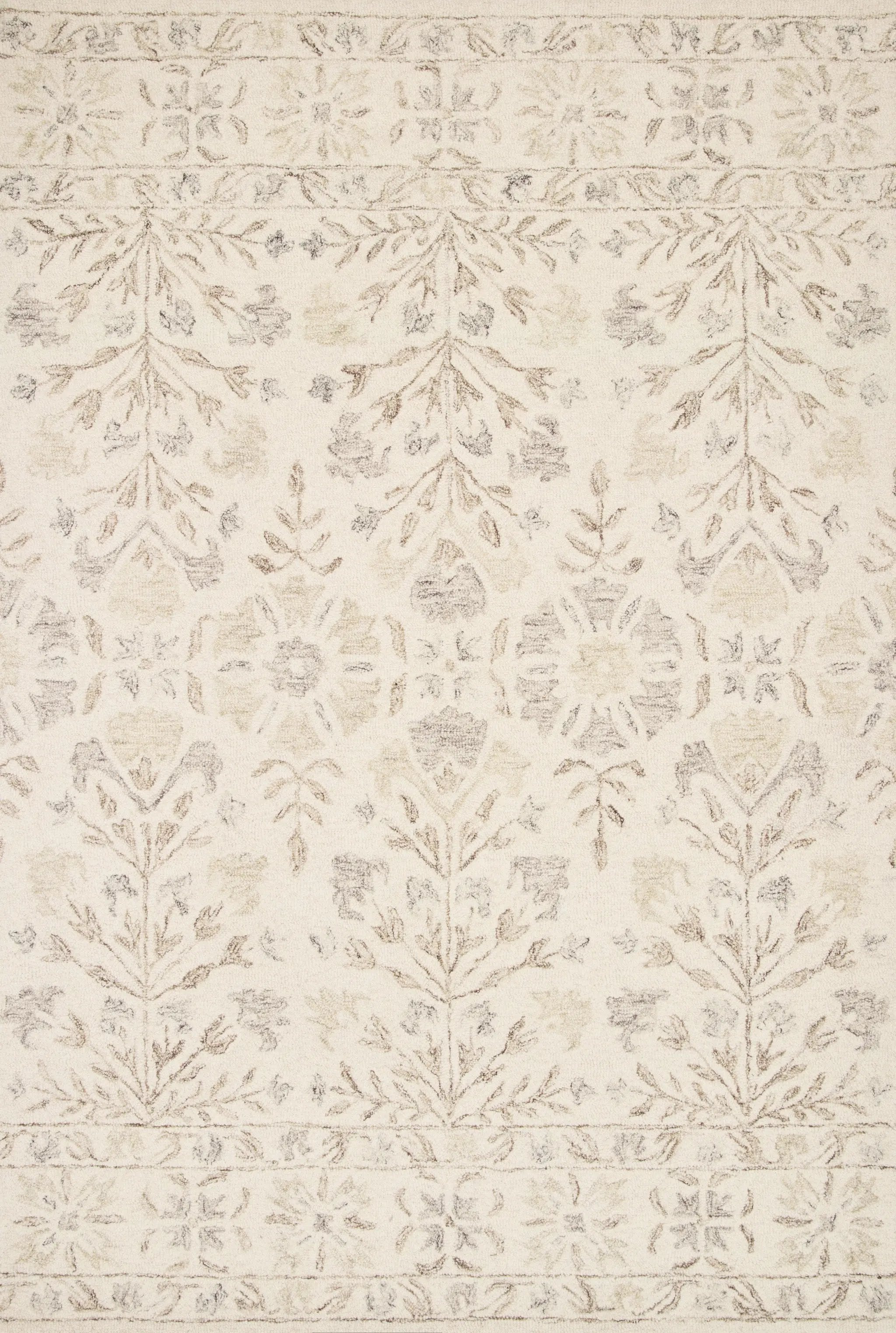 Norabel NOR-02 Ivory / Neutral Area Rug by Loloi