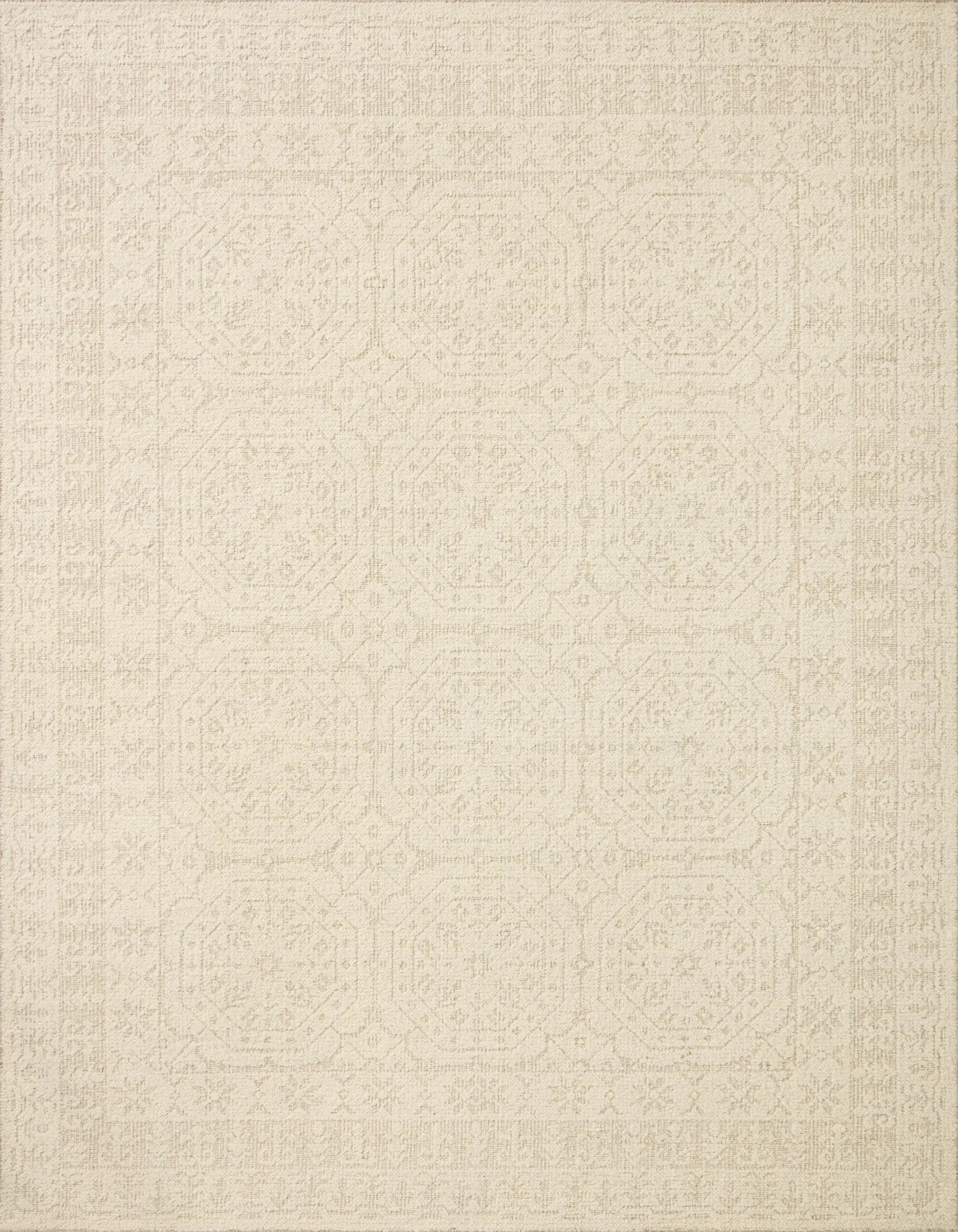 Novi NVI-01 Ivory / Dove Area Rug by Loloi