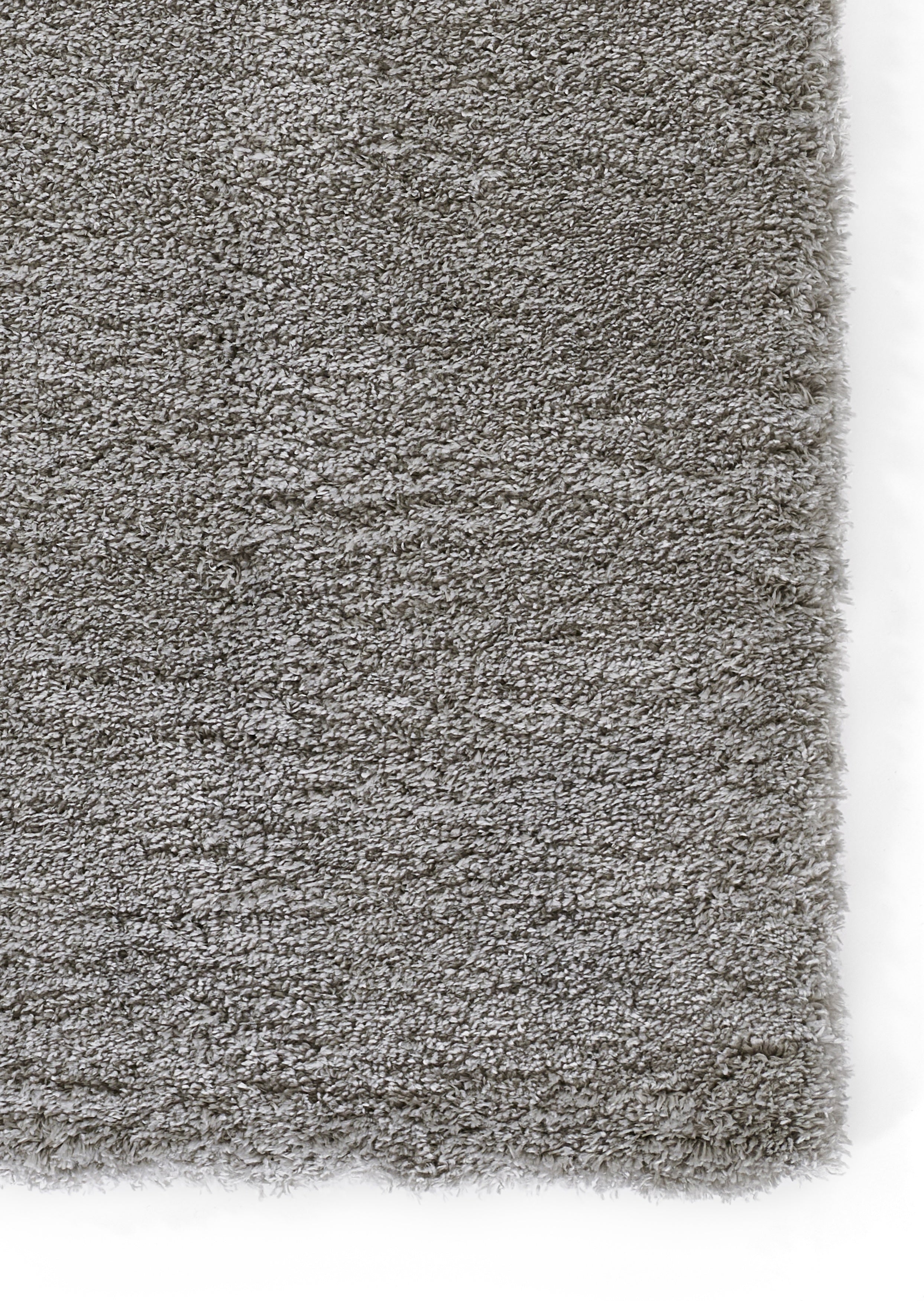 Novogratz Nola Shag NS-01 Light Grey Area Rug by Momeni