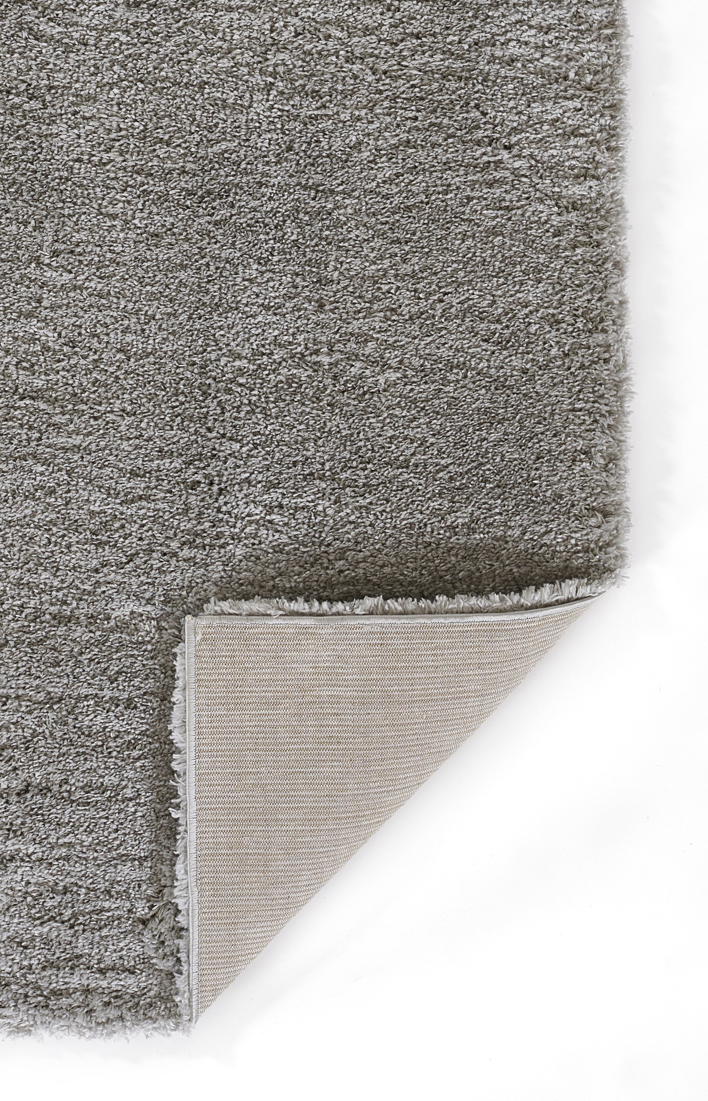 Novogratz Nola Shag NS-01 Light Grey Area Rug by Momeni