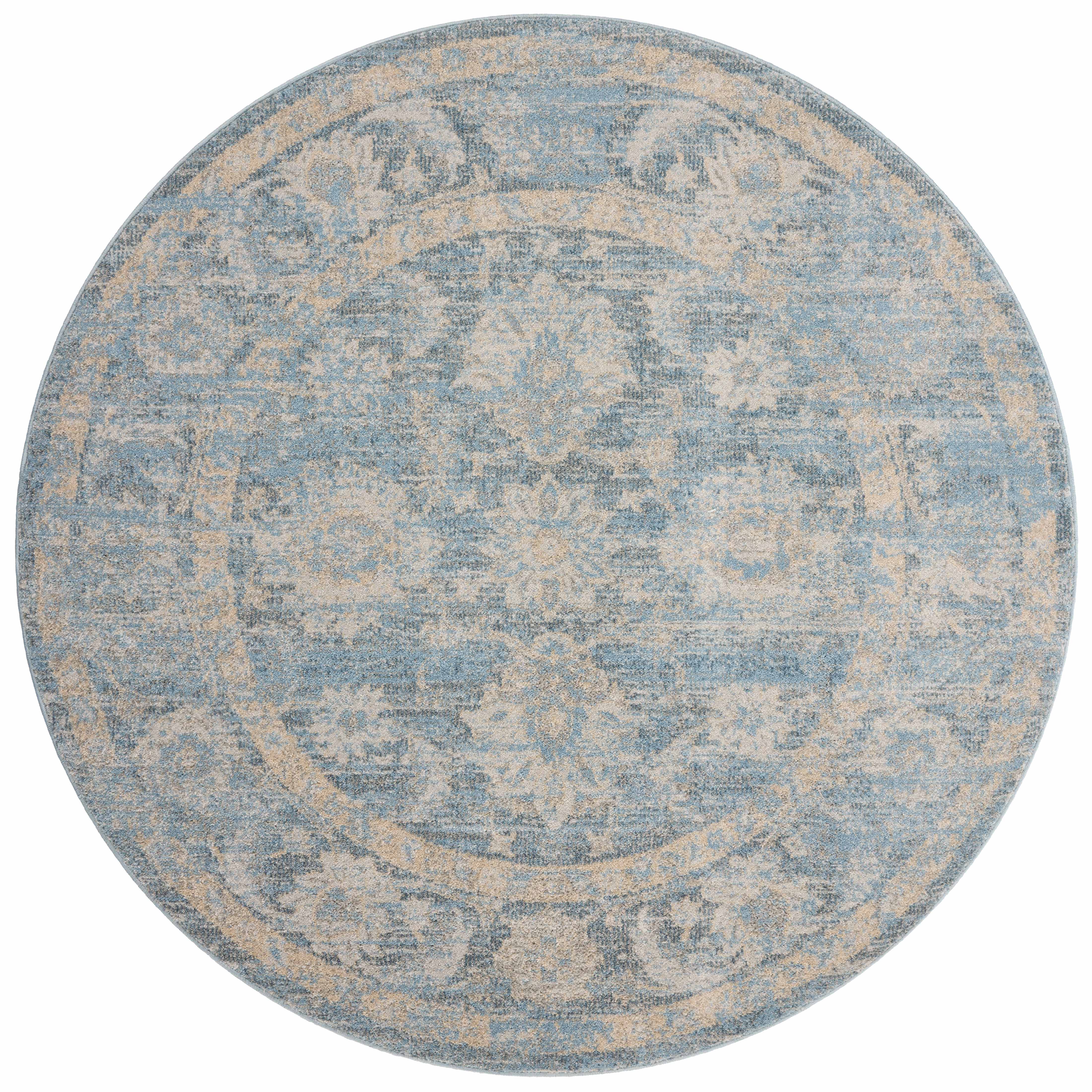 Loloi Odette ODT-03 Sky / Beige Area Rug