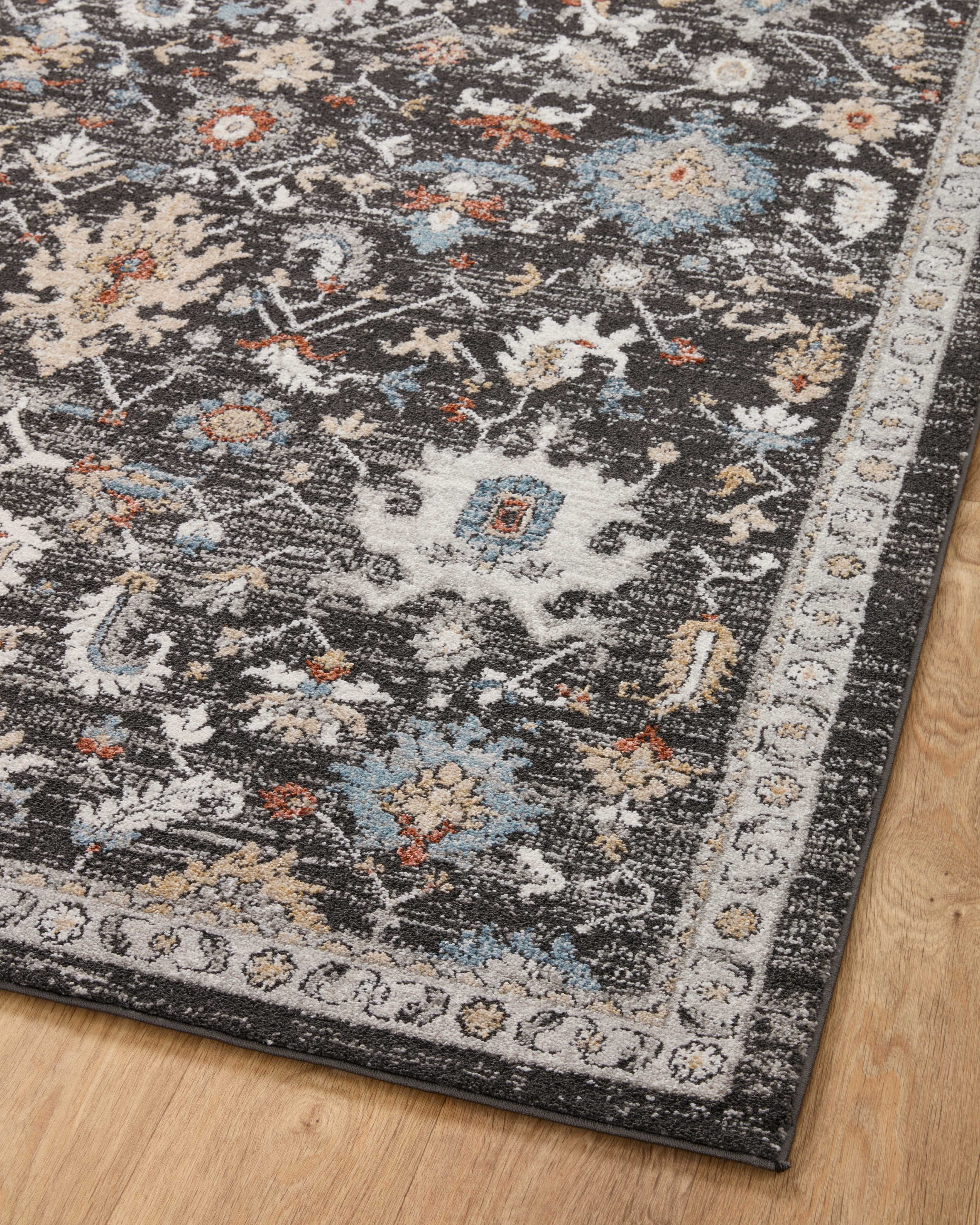 Loloi Odette ODT-04 Charcoal / Multi Area Rug