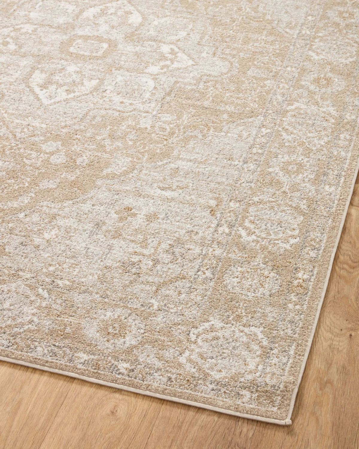 Odette ODT-05 Beige / Silver Area Rug by Loloi