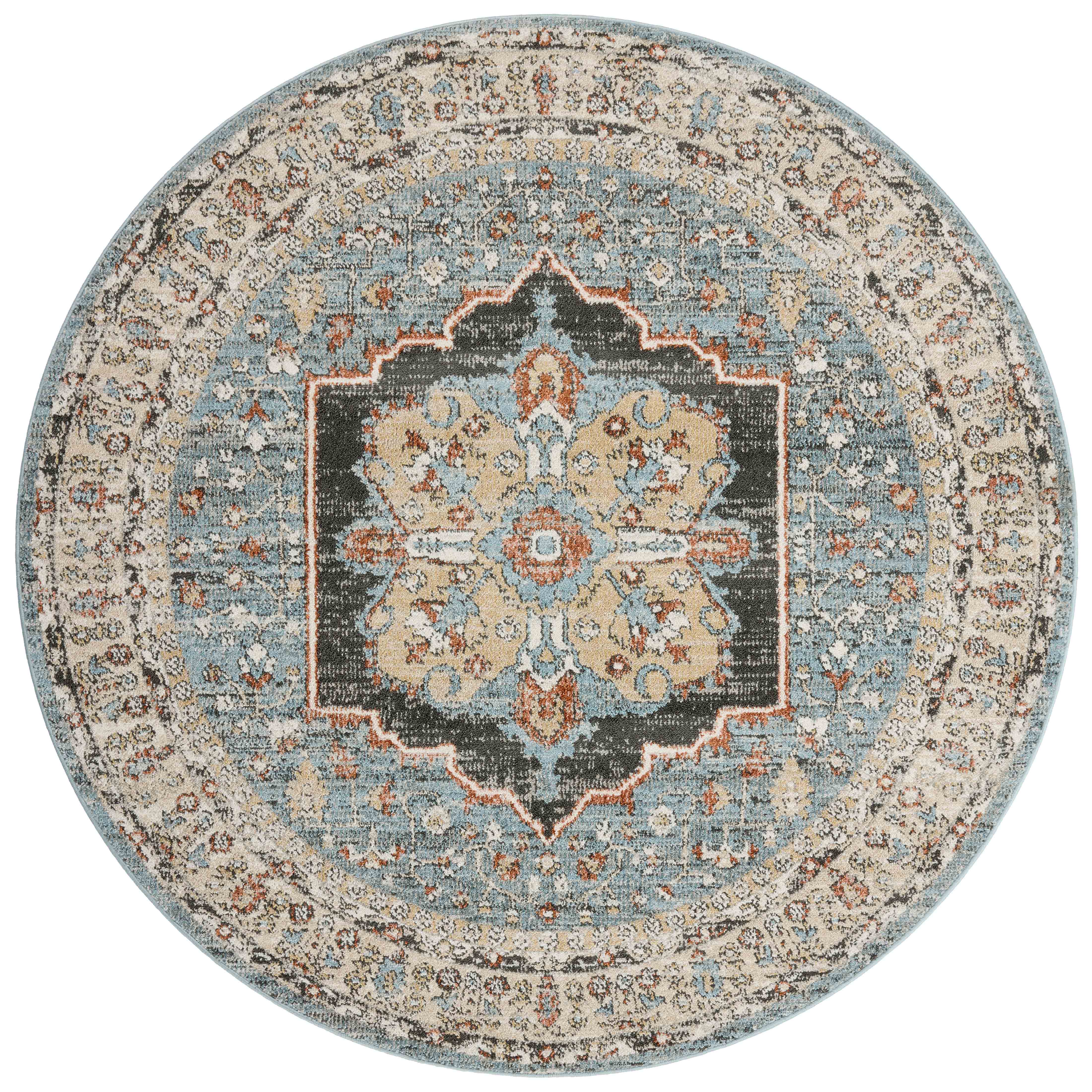 Loloi Odette ODT-06 Sky / Multi Area Rug