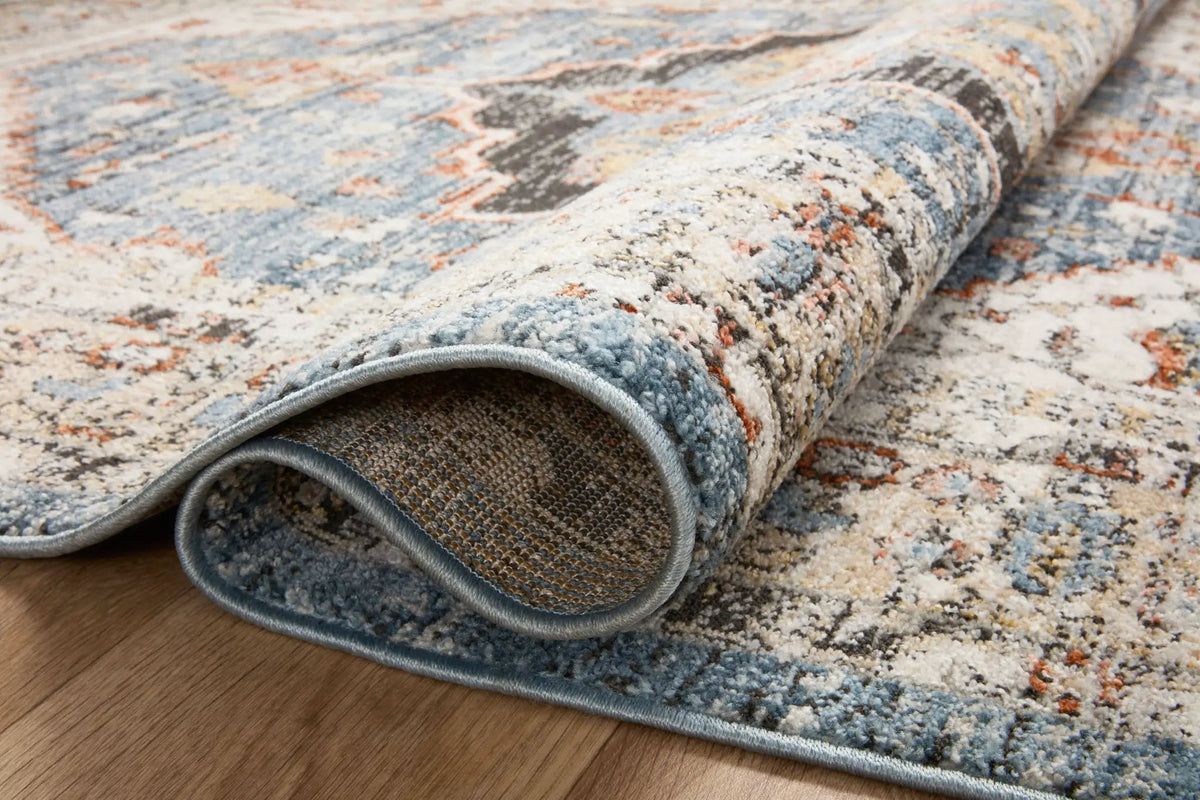 Odette ODT-06 Sky / Multi Area Rug by Loloi
