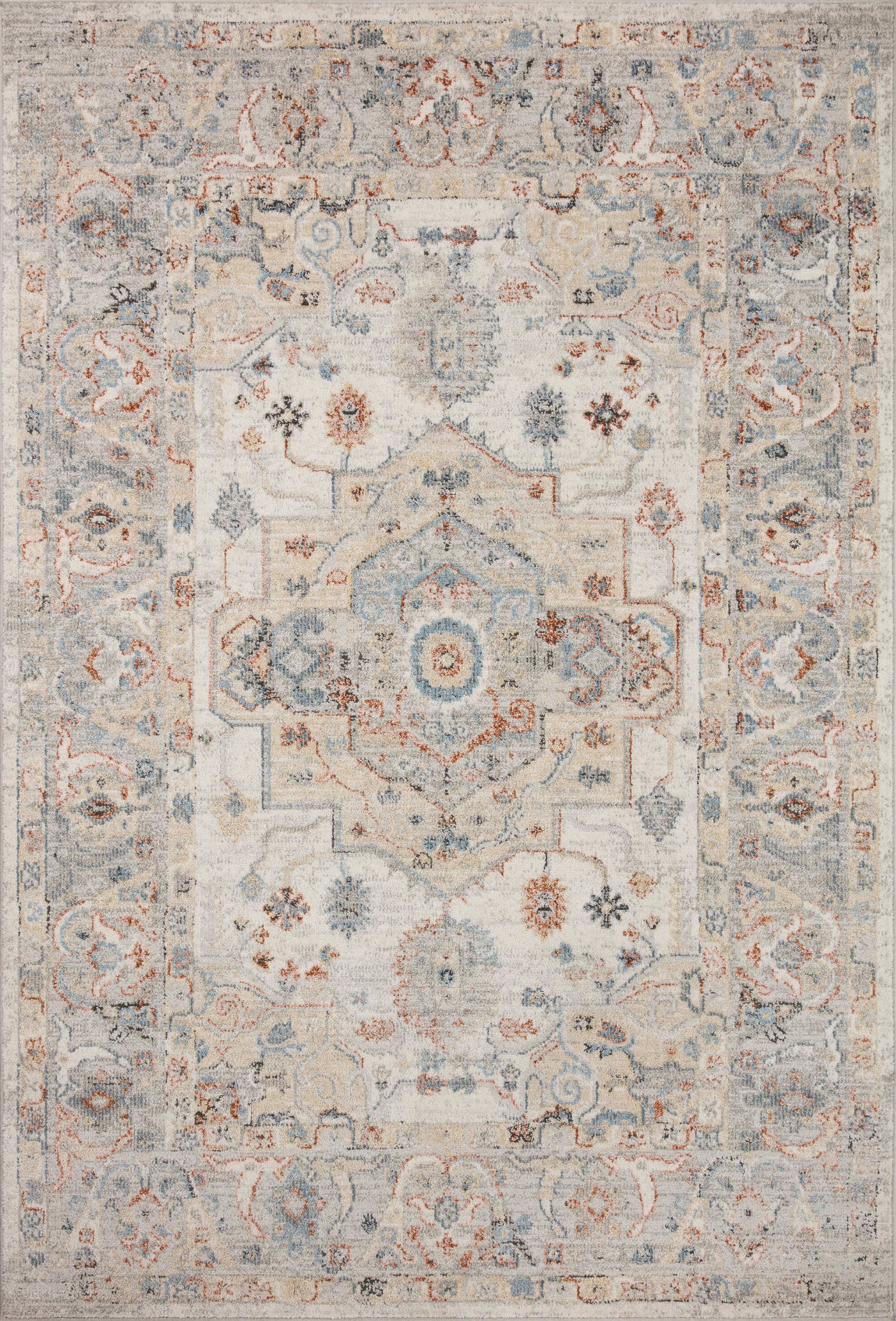 Loloi Odette ODT-09 Ivory / Multi Area Rug