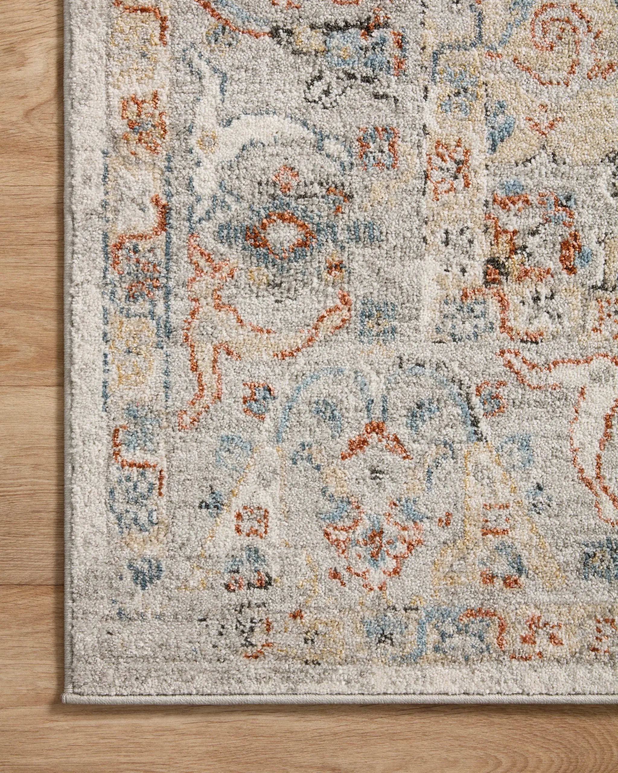 Odette ODT-09 Ivory / Multi Area Rug by Loloi