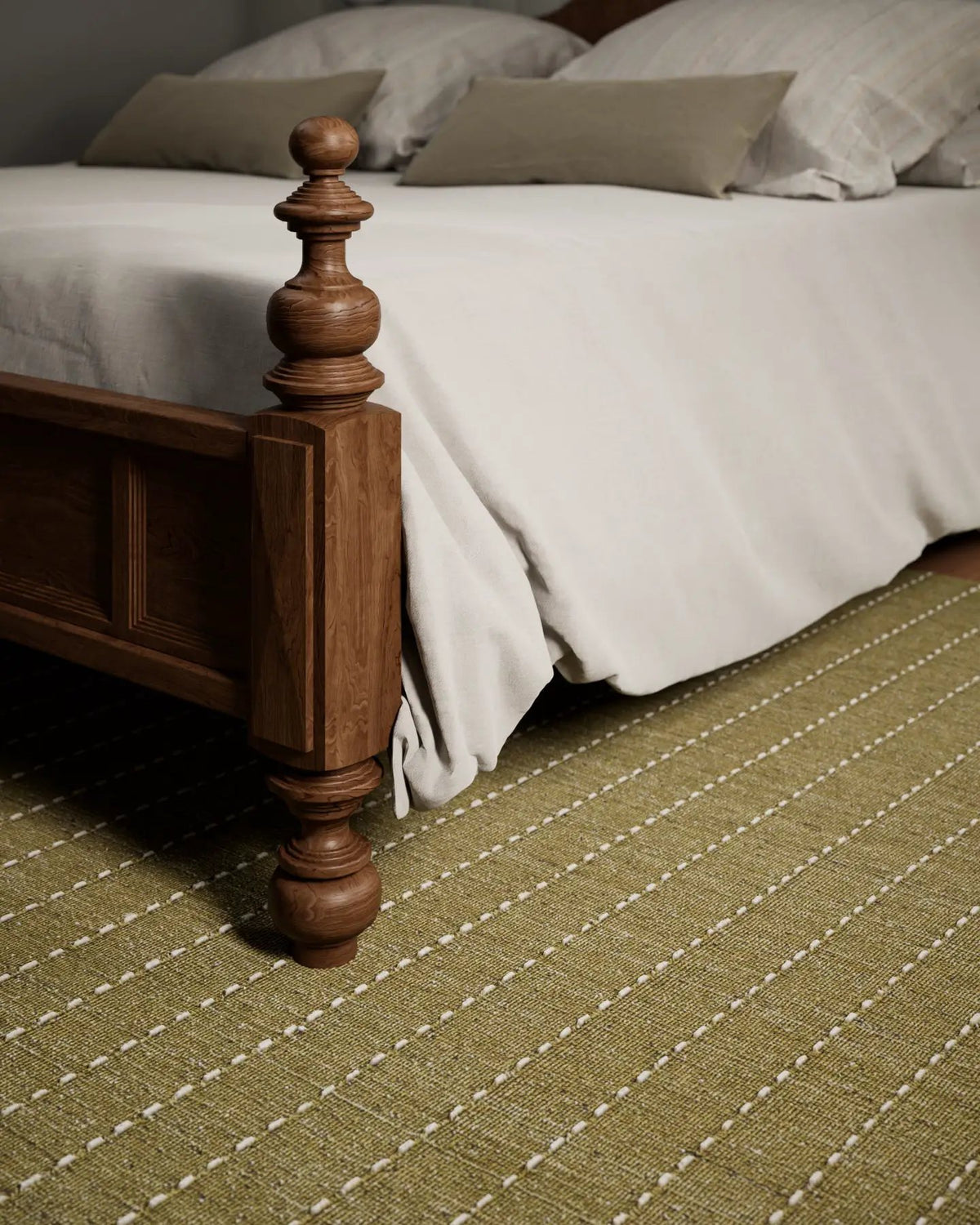 Oliver OLI-1 Green Area Rug by Momeni