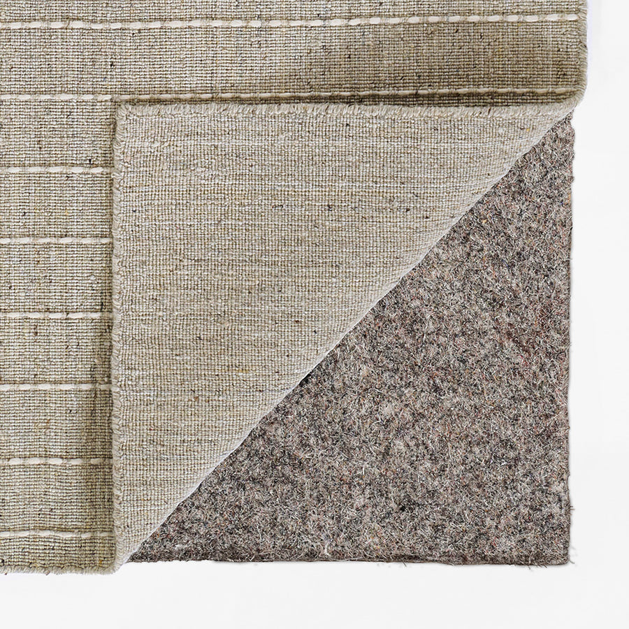Momeni deluxe rug pad for hard surfaces and carpeted floors