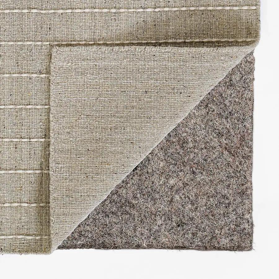 Momeni deluxe rug pad for hard surfaces and carpeted floors
