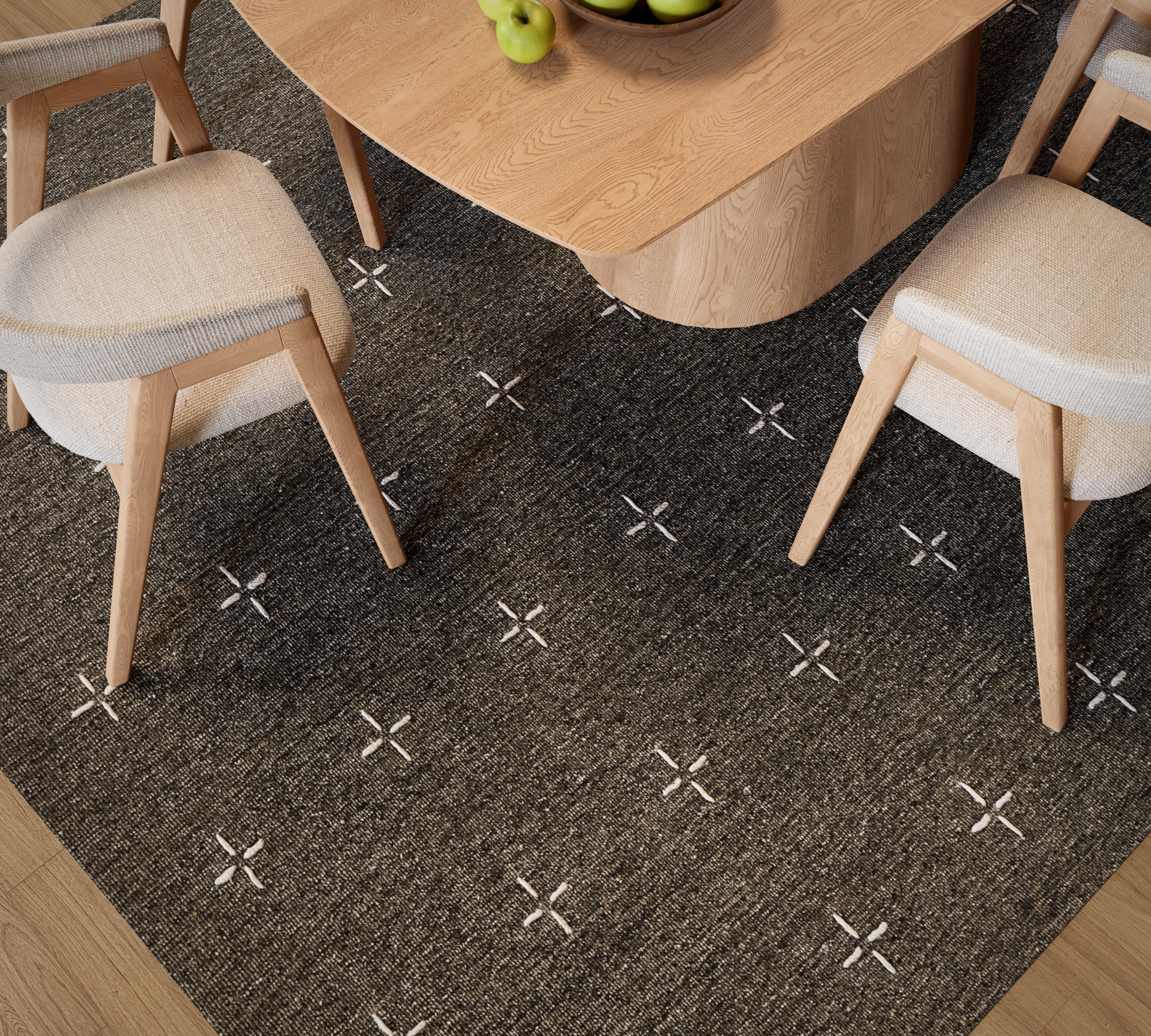 Momeni Oliver OLI-2 Charcoal Area Rug