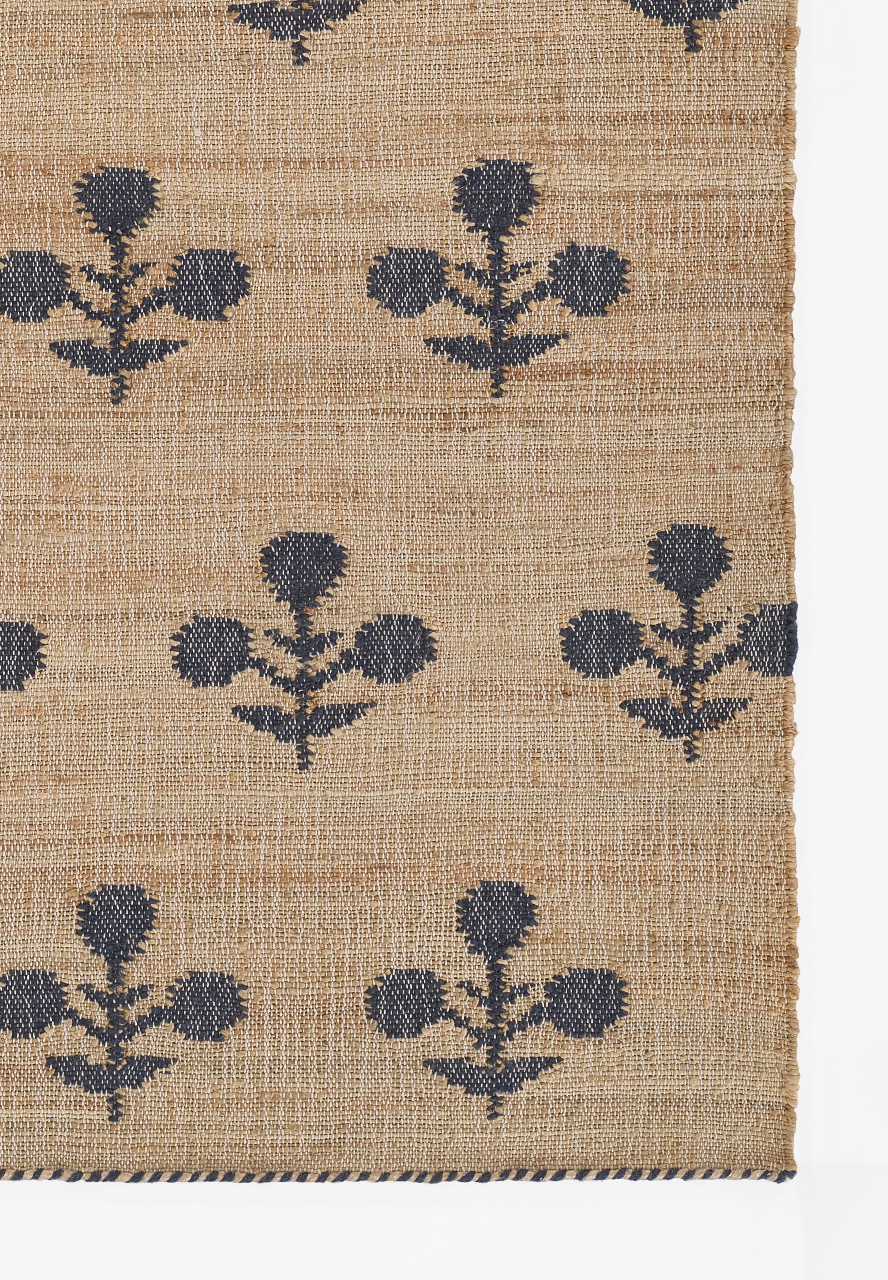 Erin Gates Orchard ORC-2 Blue Bloom Hand Woven Area Rug by Momeni