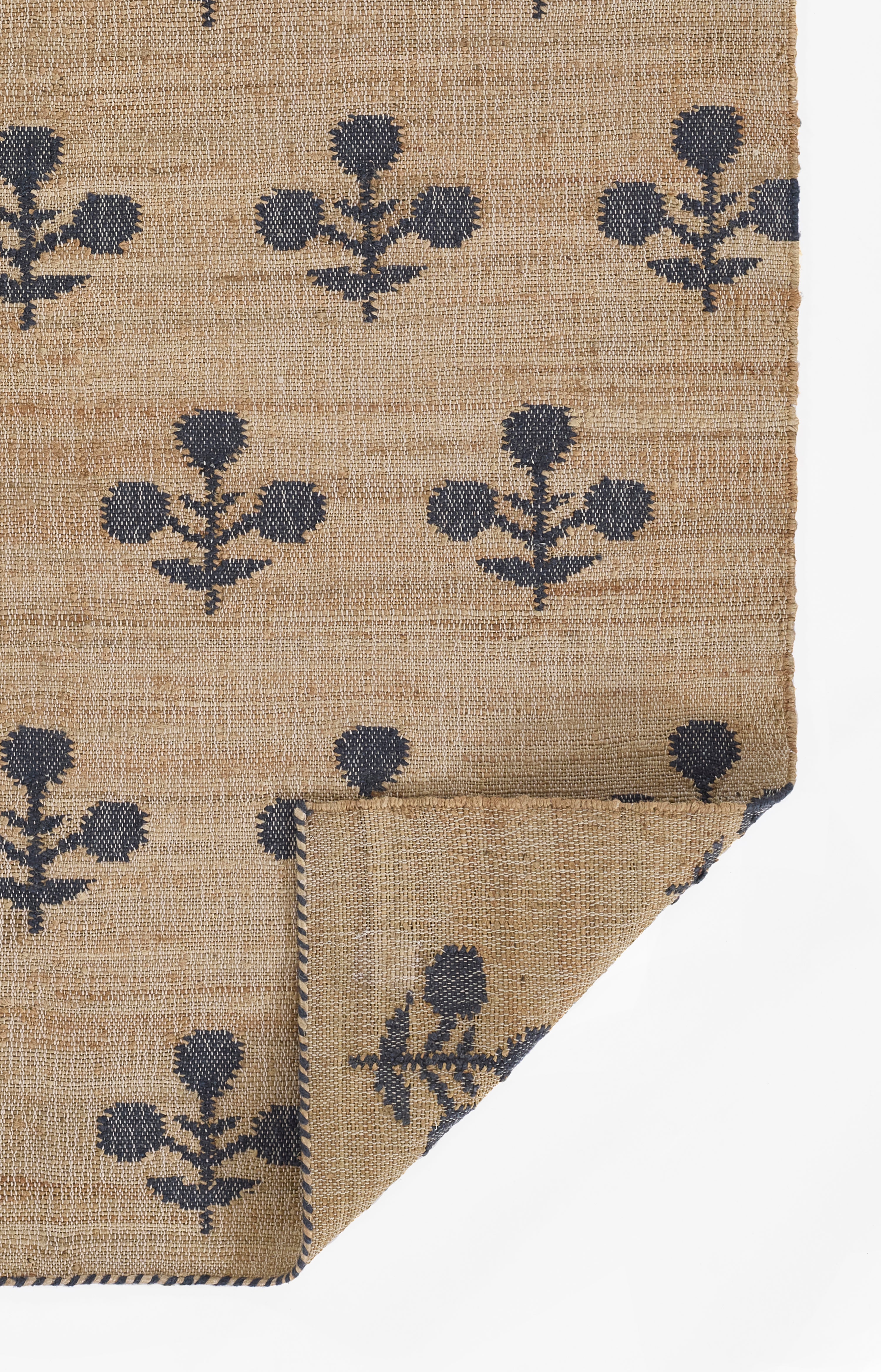 Erin Gates Orchard ORC-2 Blue Bloom Hand Woven Area Rug by Momeni