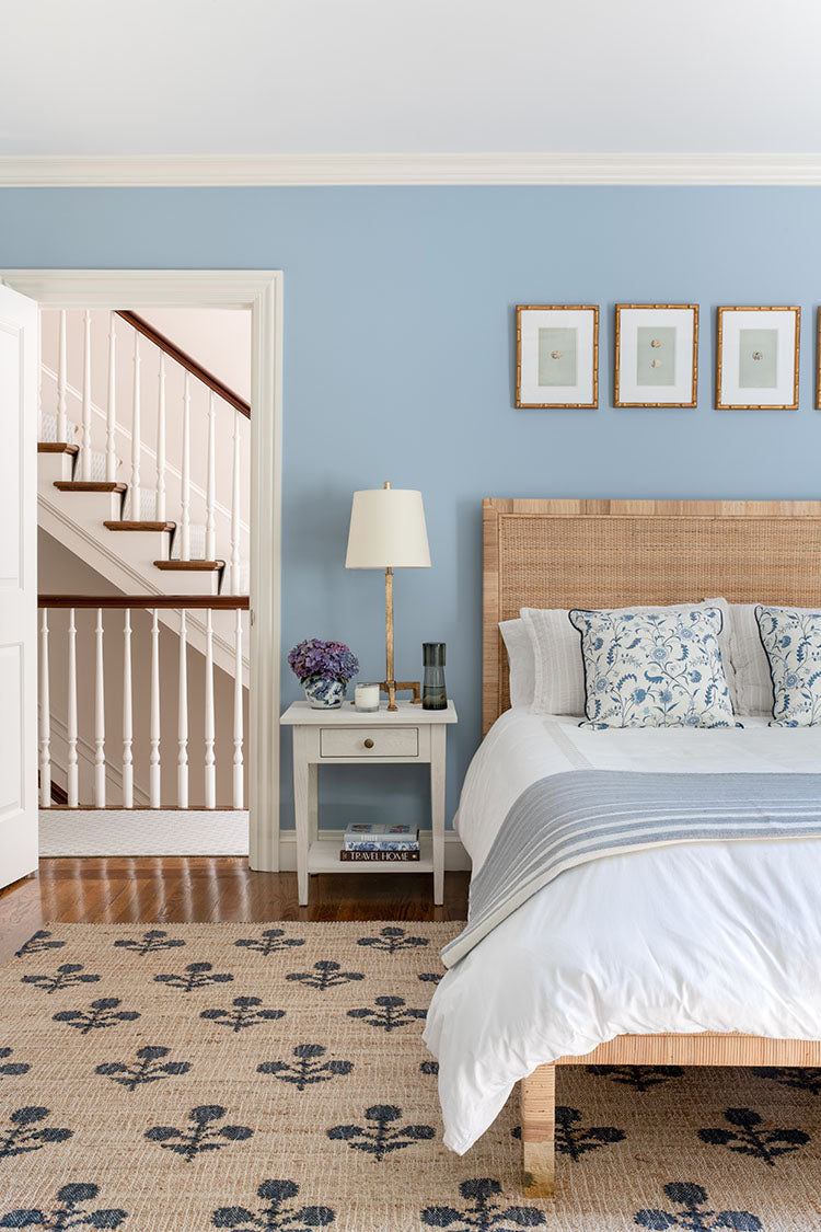 Erin Gates Orchard ORC-2 Blue Bloom Hand Woven Area Rug by Momeni
