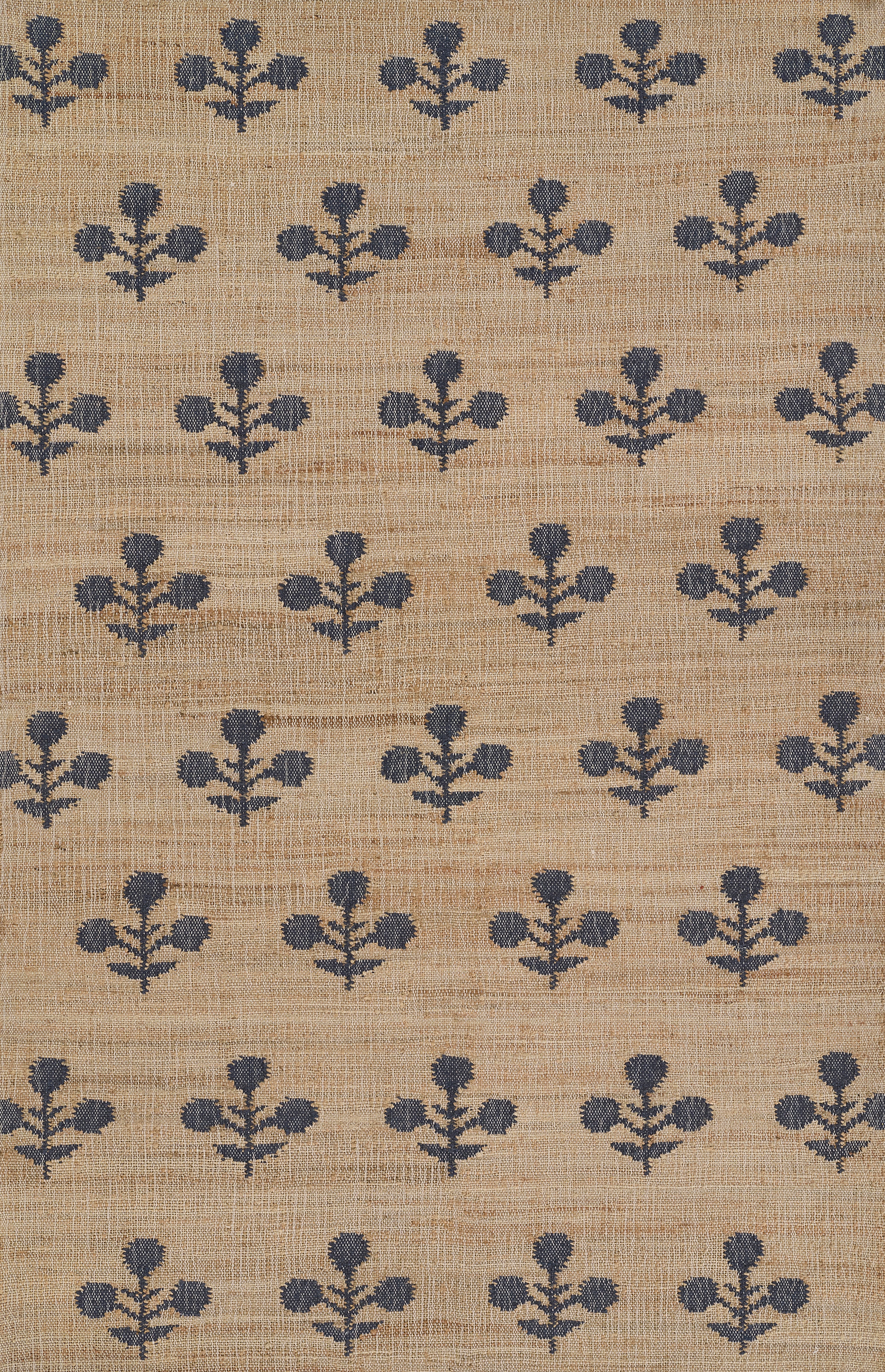Erin Gates Orchard ORC-2 Blue Bloom Hand Woven Area Rug by Momeni
