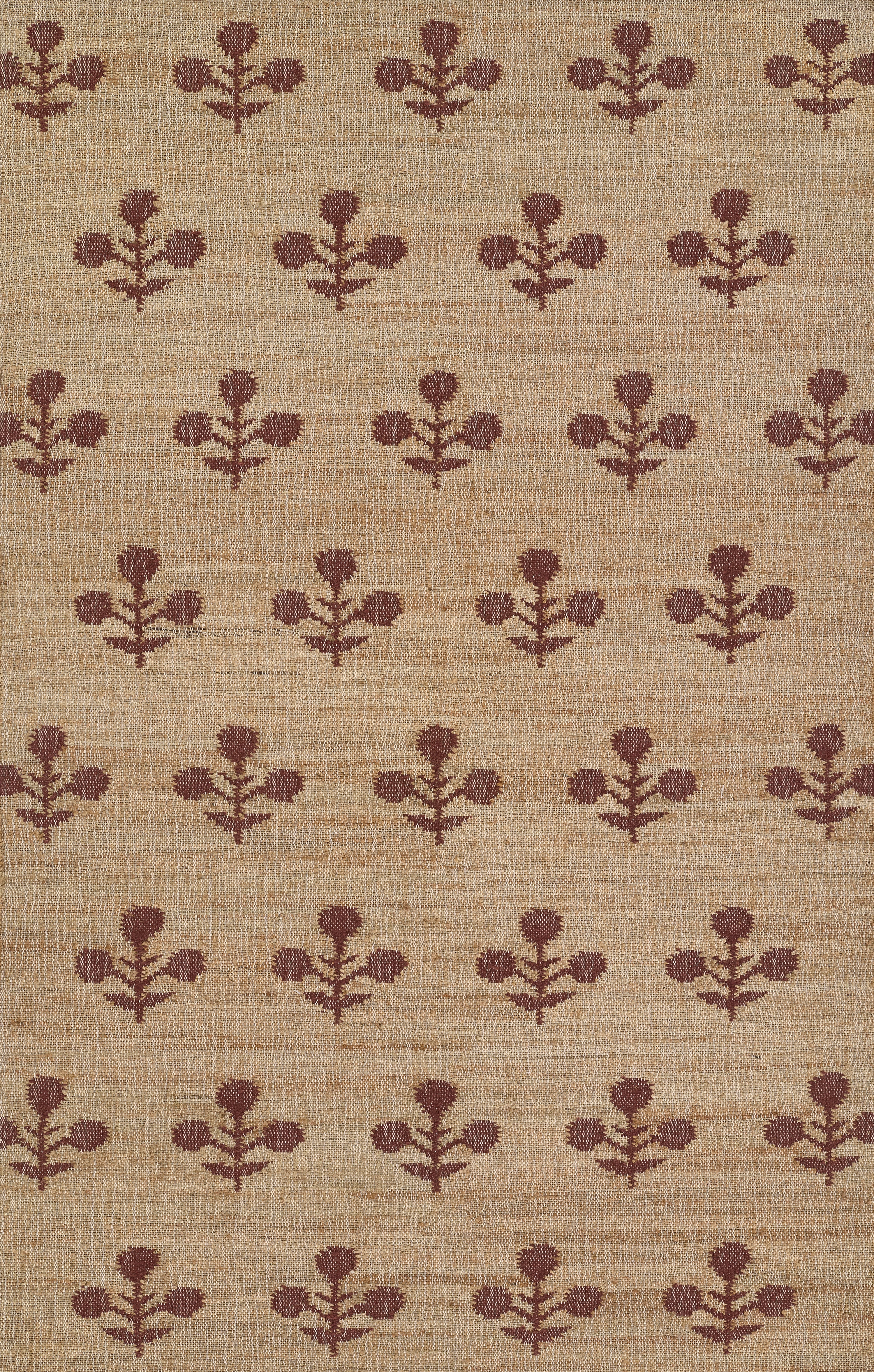 Erin Gates Orchard ORC-2 Rust Hand Woven Area Rug by Momeni