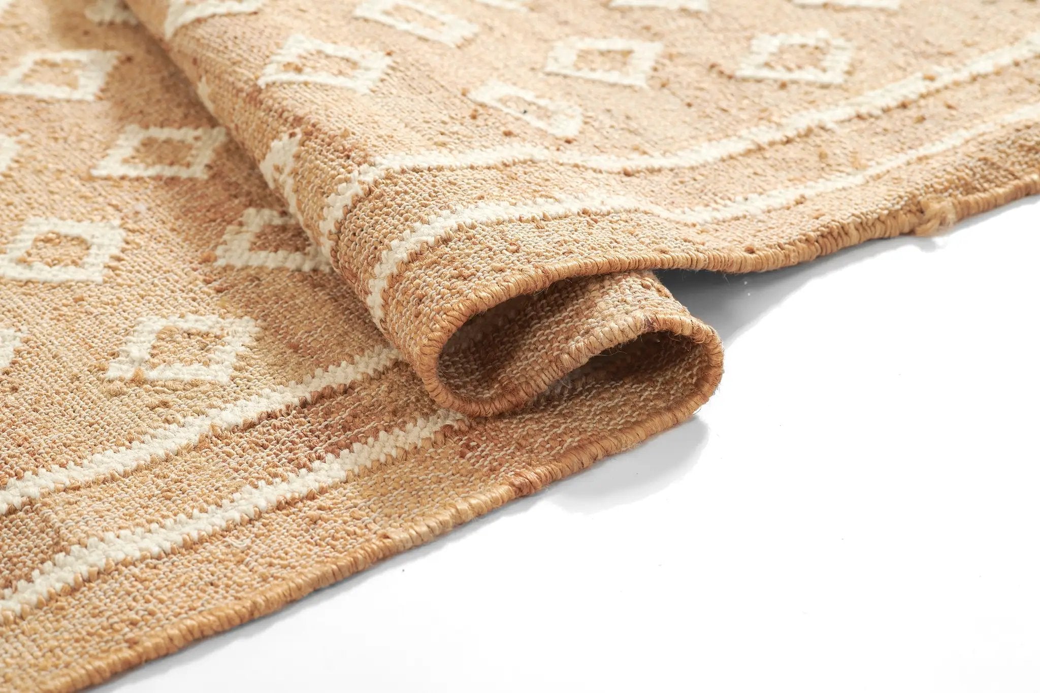 Orchard ORC-6 (Tiny Diamond) Natural Area Rug by Erin Gates by Momeni