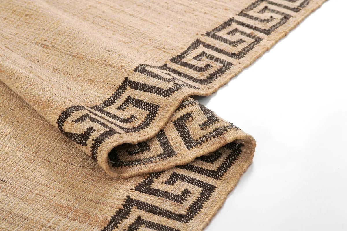 Orchard ORC-7 (Greek Key) Brown Area Rug by Erin Gates by Momeni