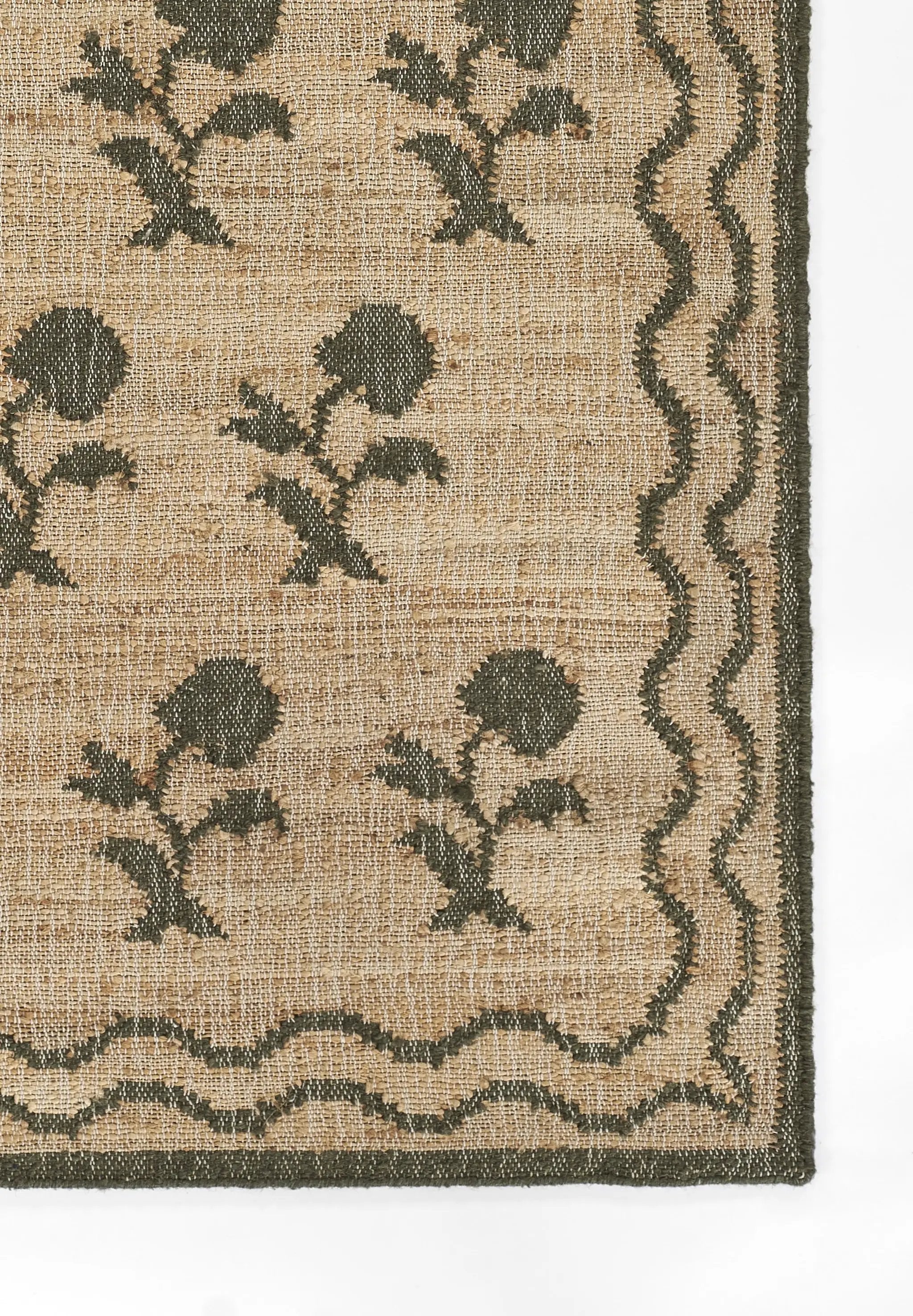 Orchard ORC-9 (Bloom) Green Area Rug by Erin Gates by Momeni