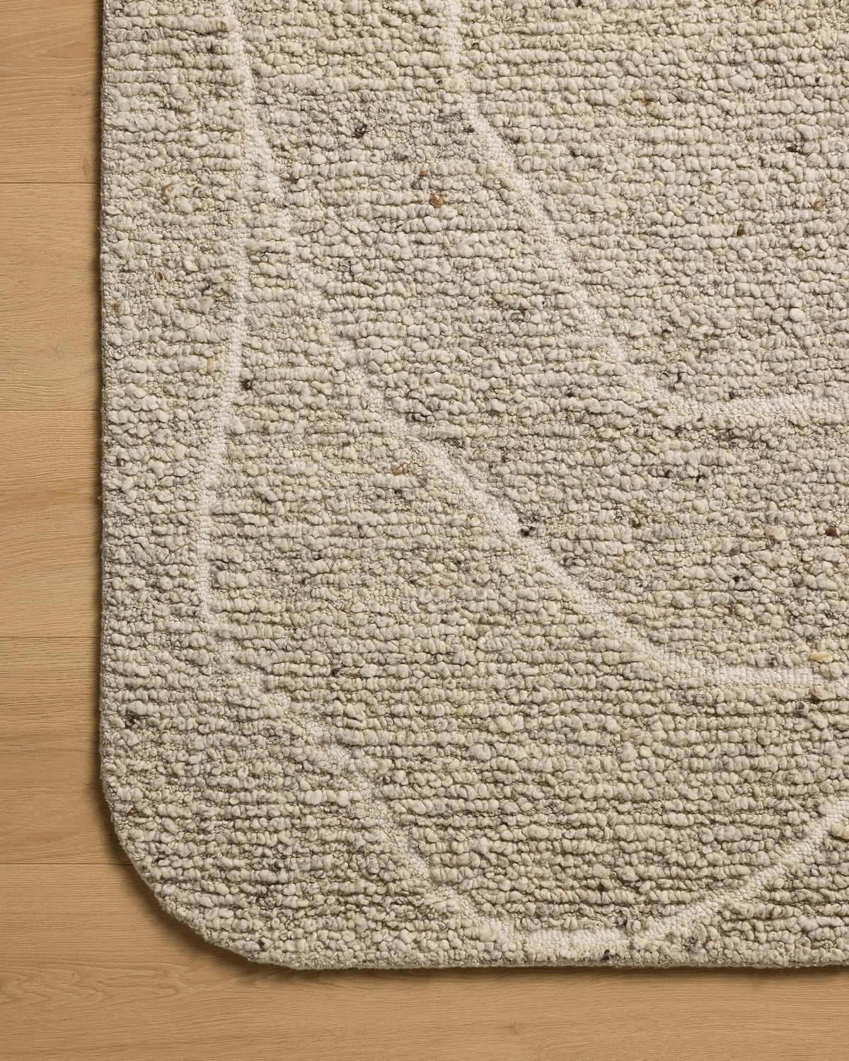 Otis OTT-01 Oatmeal / Ivory Area Rug by Loloi