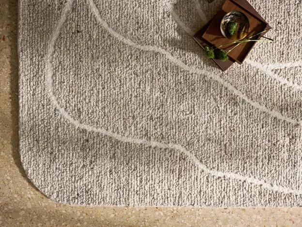 Otis OTT-01 Oatmeal / Ivory Area Rug by Loloi