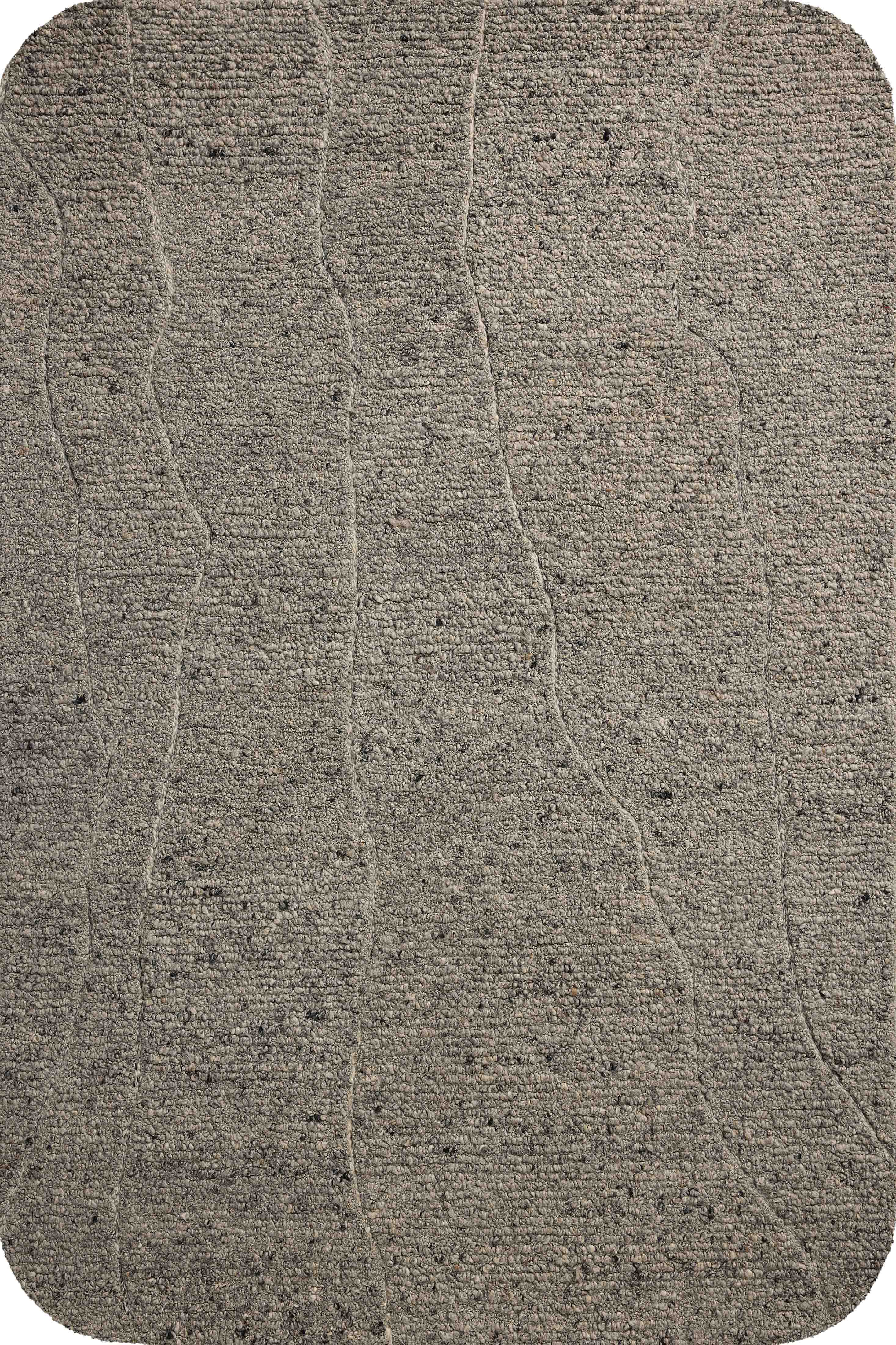 With soft misty and elegant grey hues and linear styling, the Otis OTT-03 Mist / Grey Area Rug is a hand-tufted wool area rug that elevates any room
