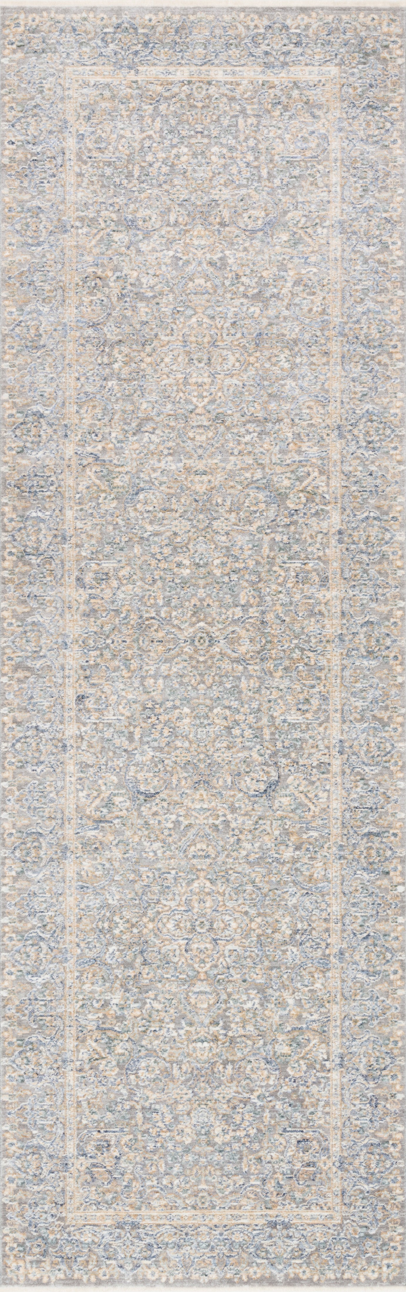 Pandora PAN-01 Stone/Gold Area Rug, power-loomed polyester, high-low texture, elegant stone and gold palette