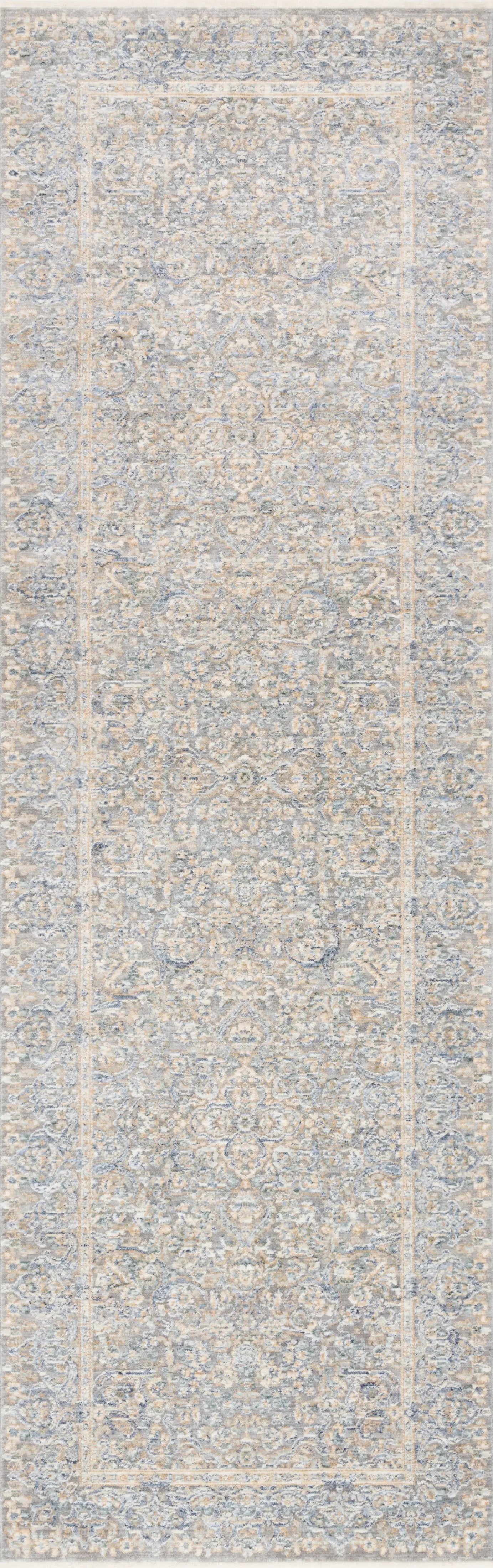 Pandora PAN-01 Stone / Gold Area Rug by Loloi