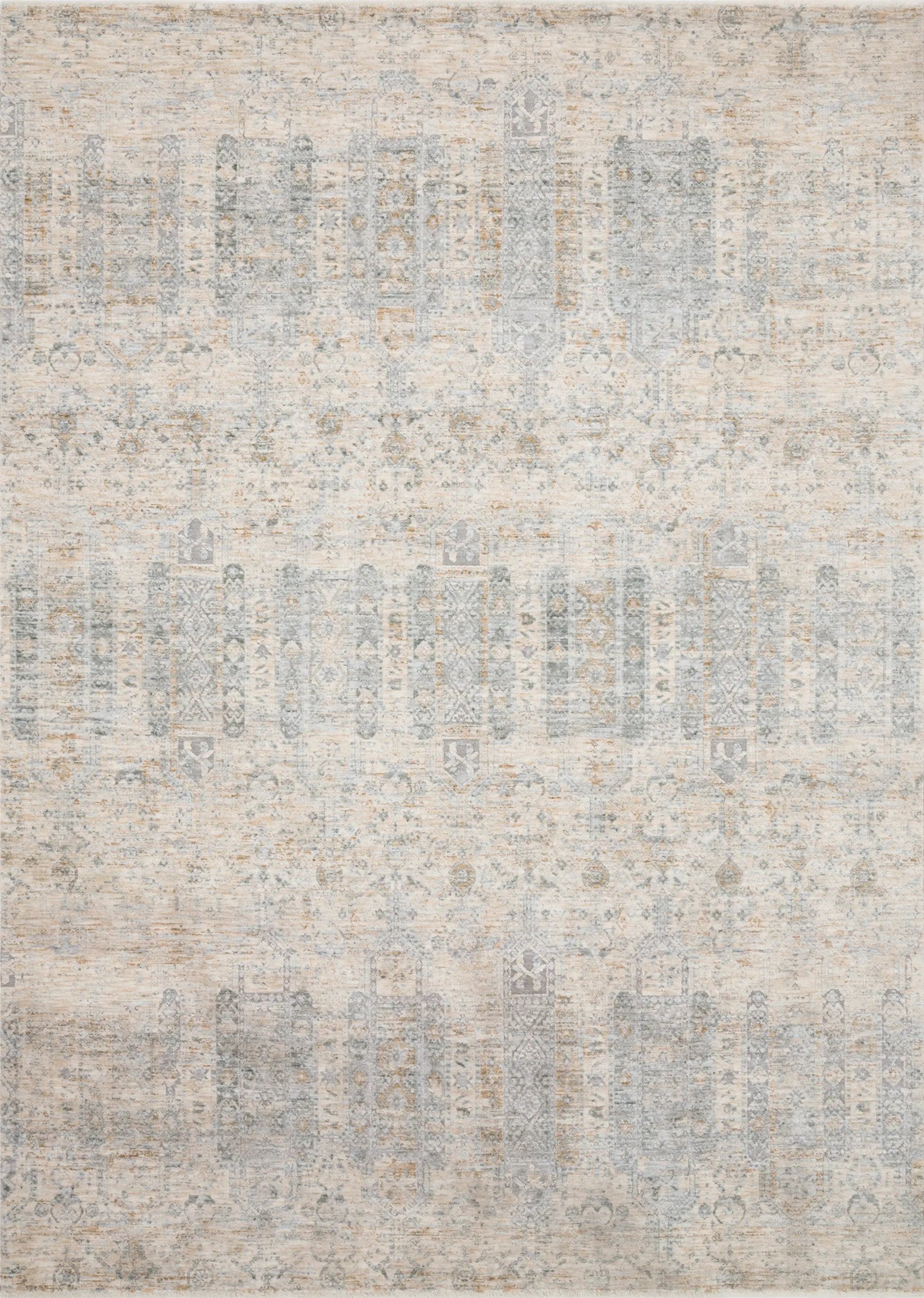 Pandora PAN-02 Ivory / Mist Area Rug by Loloi