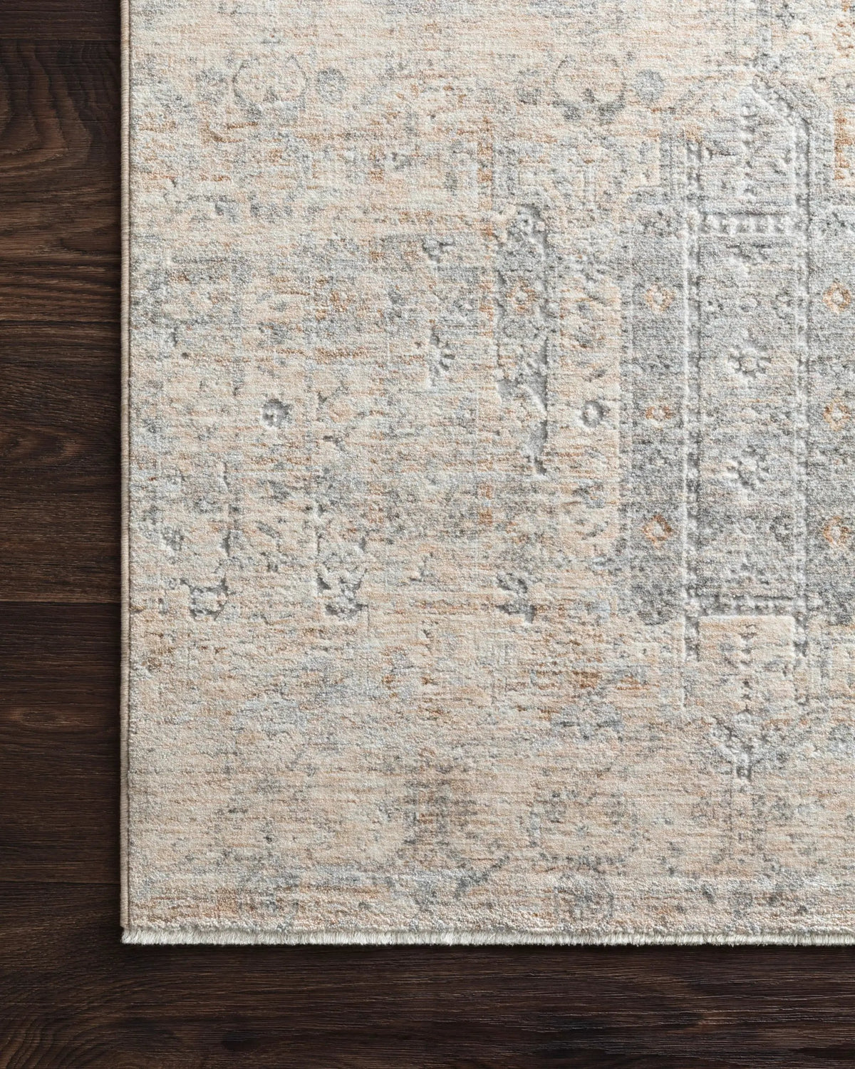 Pandora PAN-02 Ivory / Mist Area Rug by Loloi