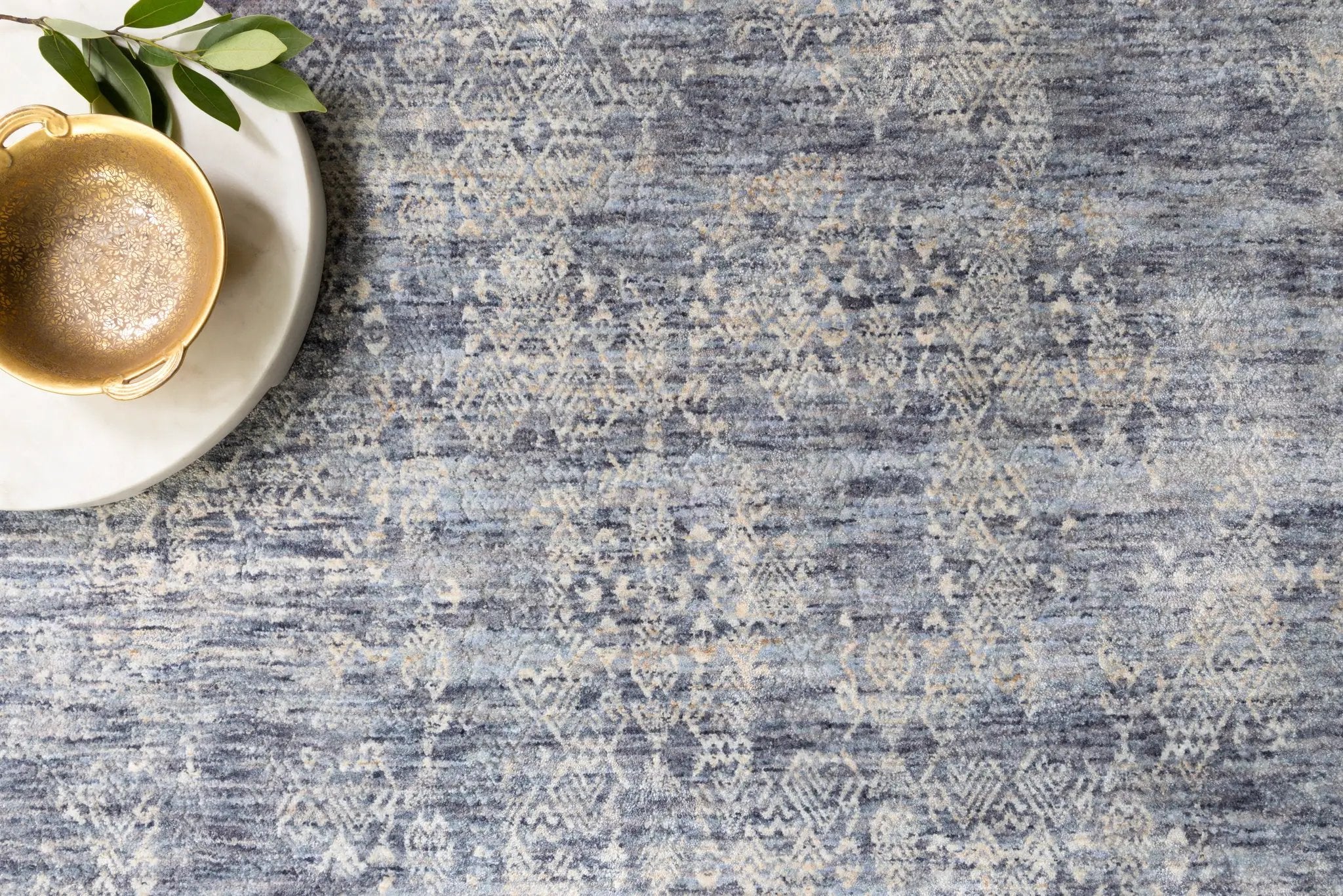 Pandora PAN-03 Dark Blue Area Rug by Loloi