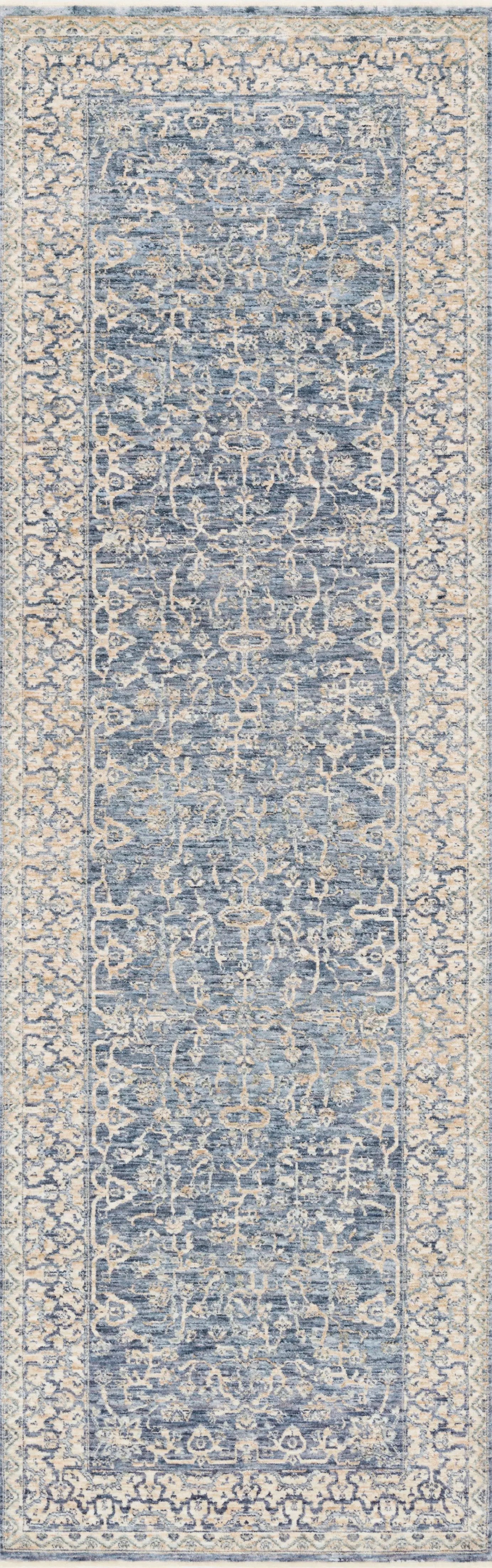 Pandora PAN-04 Dark Blue / Ivory Area Rug by Loloi